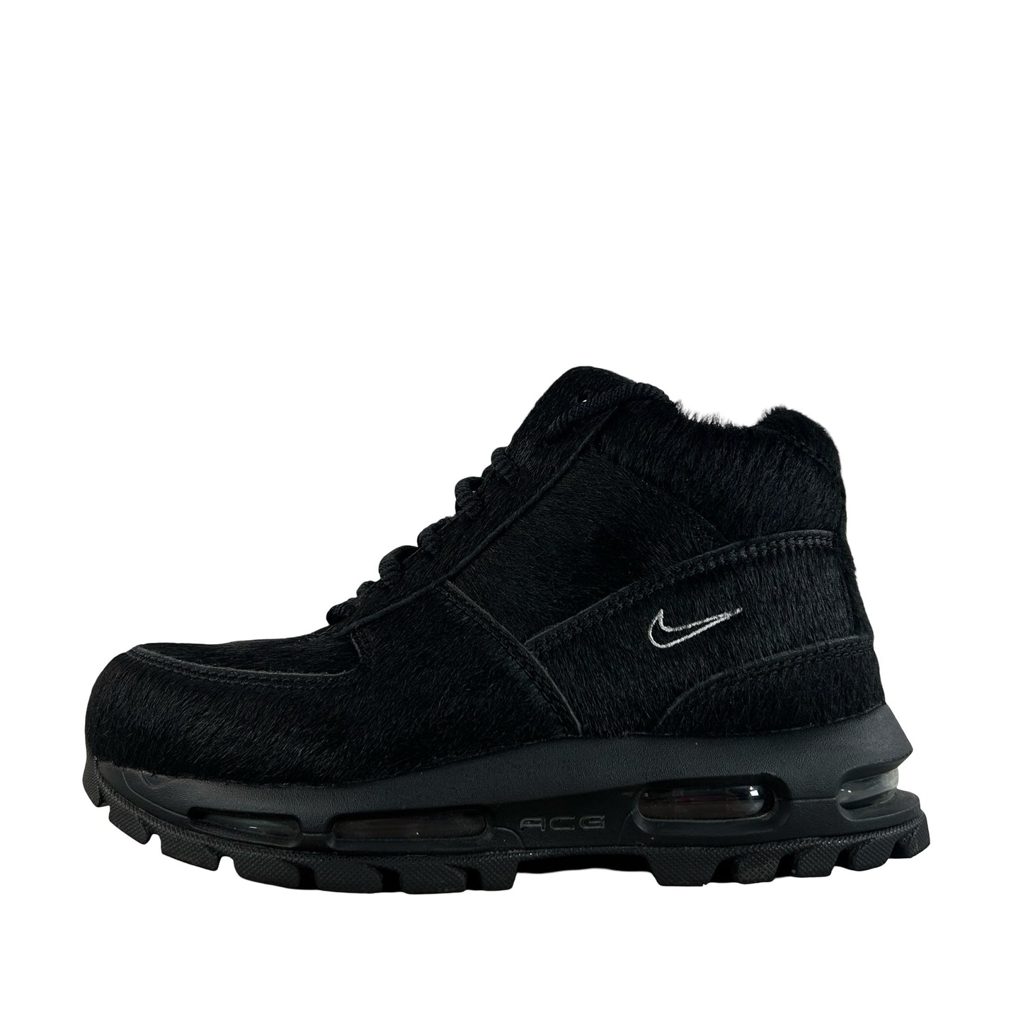 IO4635 001 Nike Air Max Goadome Black Pony Hair [USED] - 5 M (Used) (No Box)