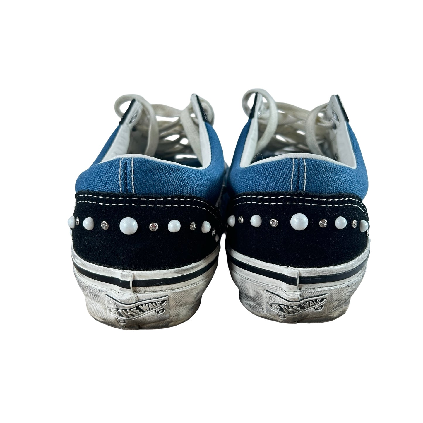 VN000E8VYA6 Vans LX Old Skool 36 Pearlized Pack Black Navy [USED] - 8 M (Used)