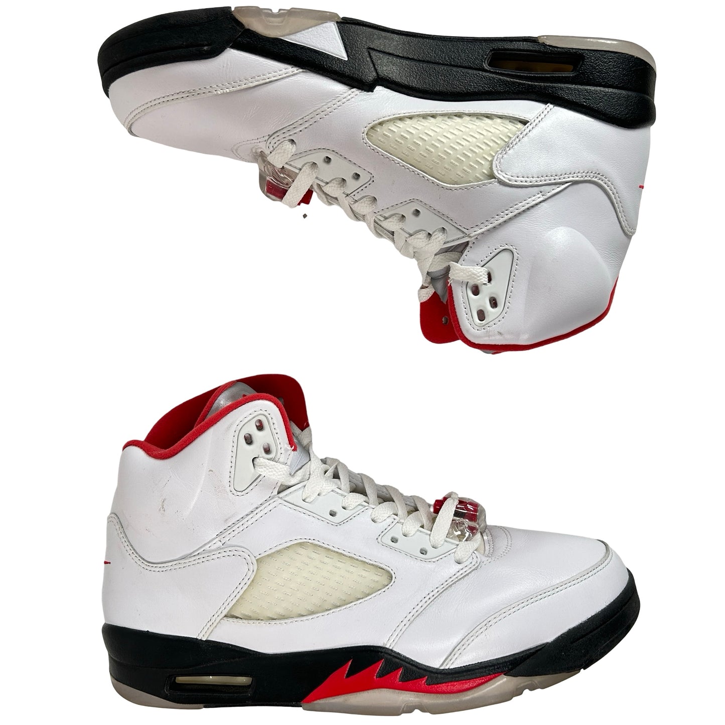 DA1911 102 Jordan 5 Fire Red [USED] - 10.5 M (Used) (No Box)