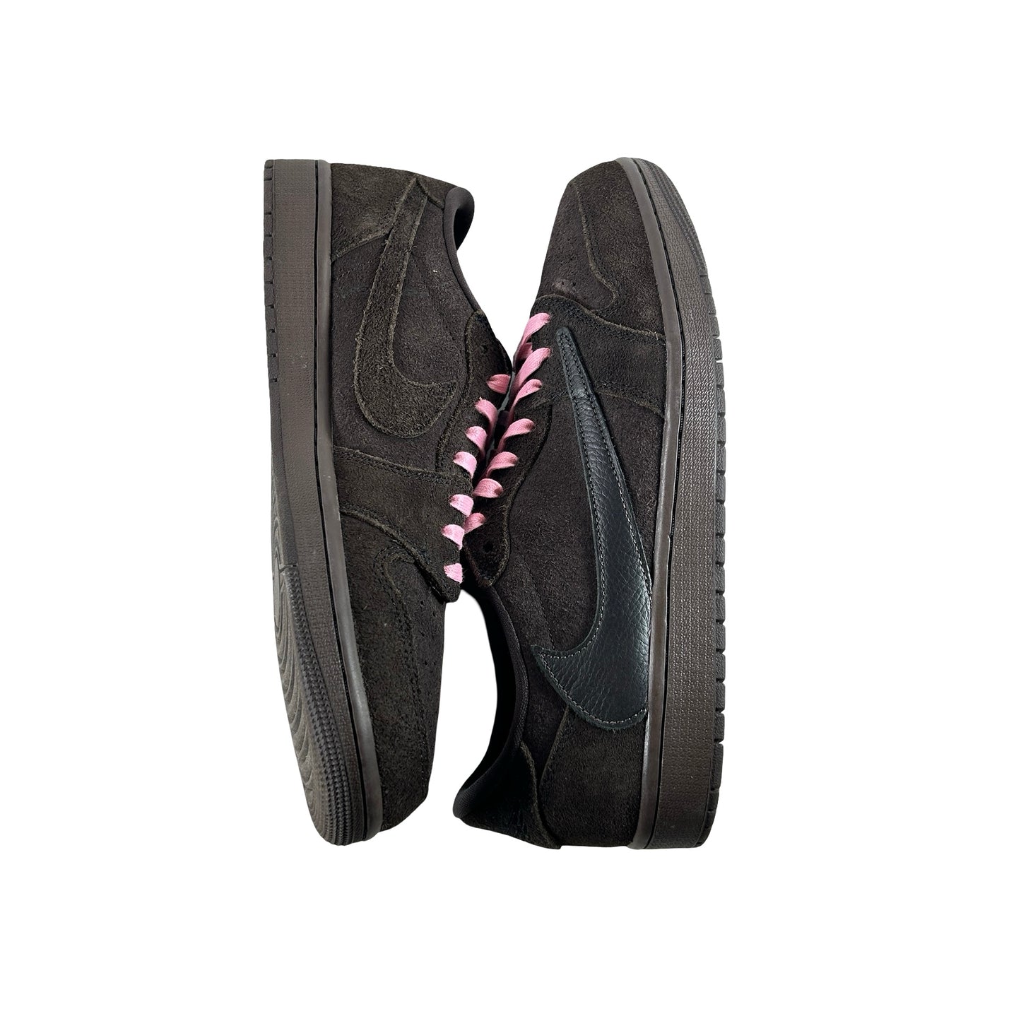 DM7866 202 Jordan 1 Retro Low OG SP Travis Scott Velvet Brown [USED] - 10.5 (Used)
