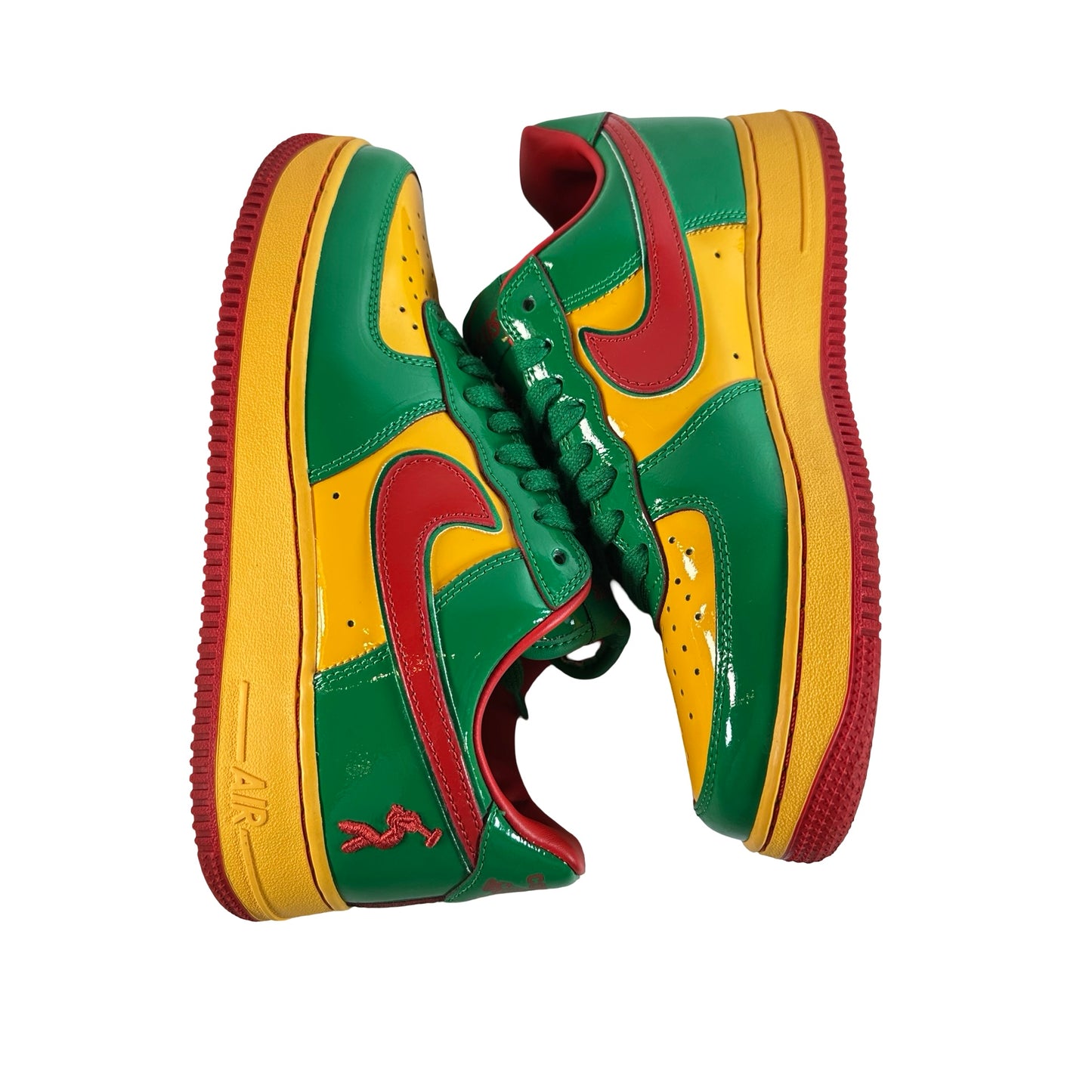IH4383 300 Nike Air Force 1 Low Lil Yachty Concrete Boys Lucky Green [USED] - 7.5 M (Used)