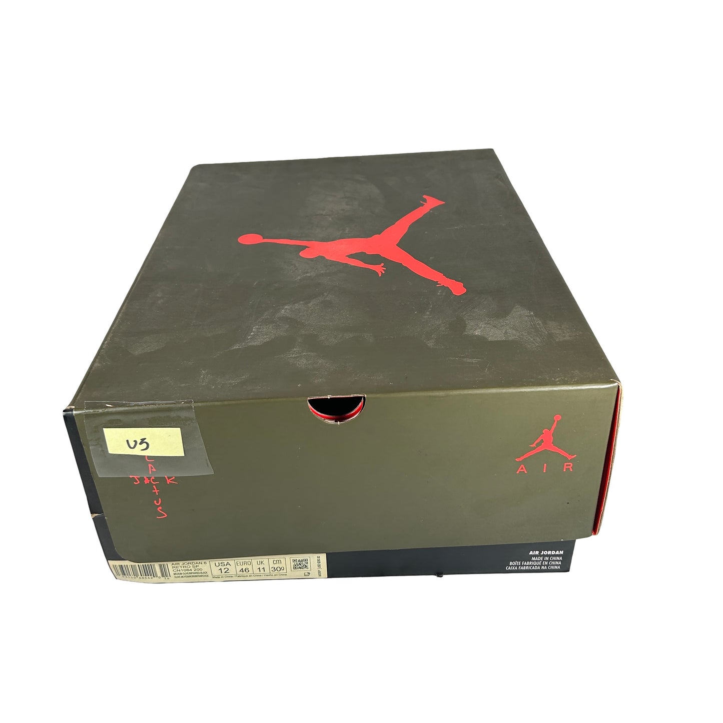 CN1084 200 Jordan 6 Retro Travis Scott [USED] - 12 M (Used5)