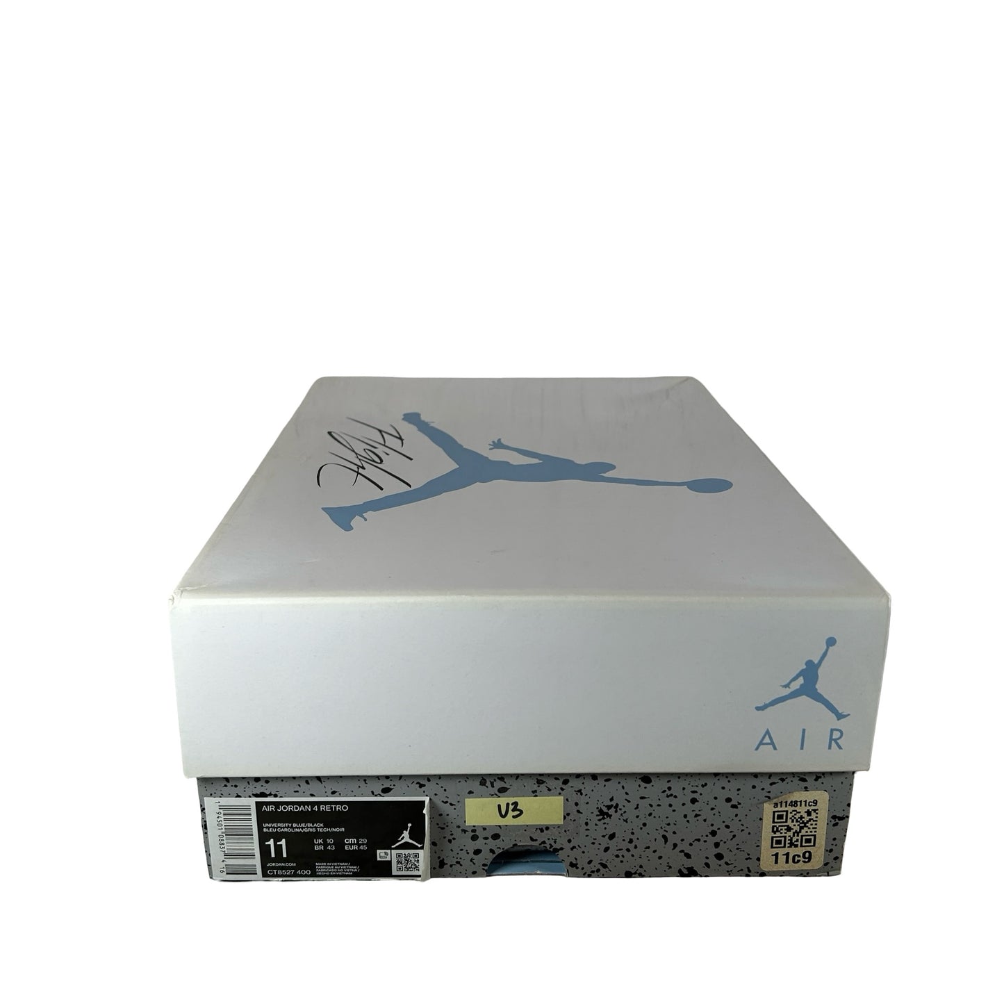 CT8527 400 Jordan 4 University Blue [USED] - 11 M (Used3)