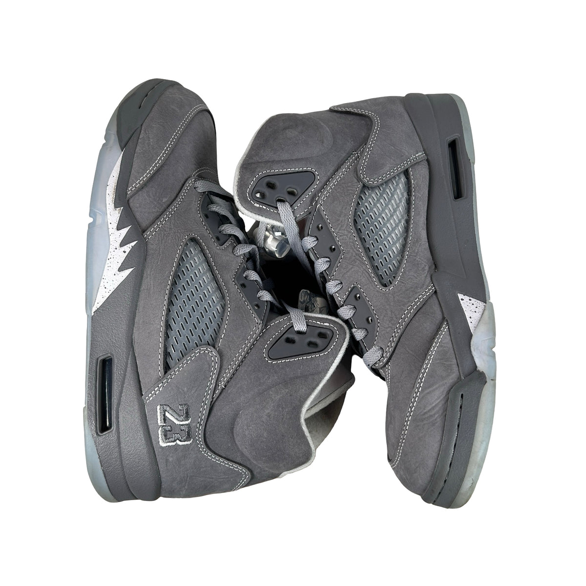DD0587 002 Jordan 5 Retro Wolf Grey (2026) [USED] - 8.5 M (Used4)