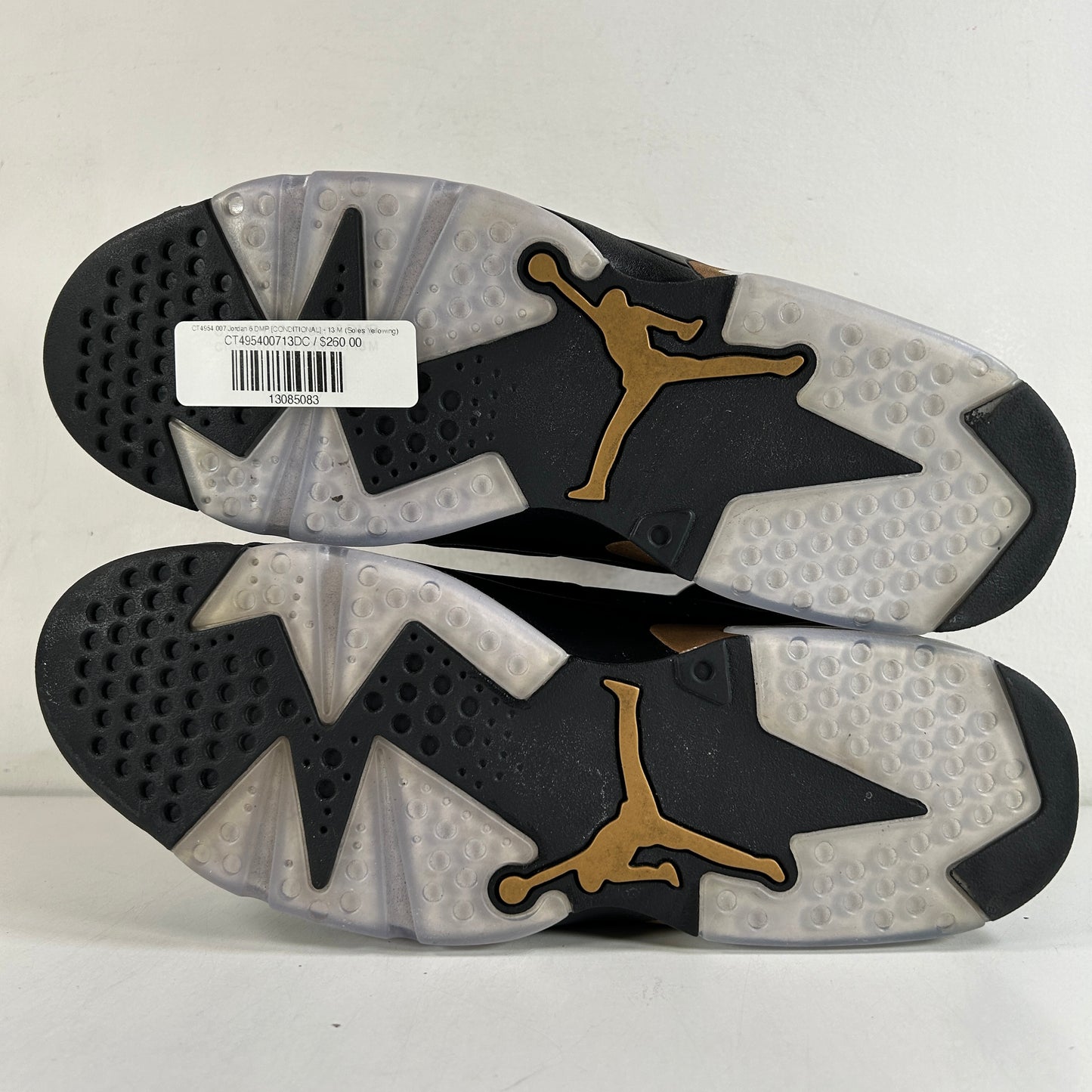 CT4954 007 Jordan 6 DMP [CONDITIONAL] - 13 M (Soles Yellowing)