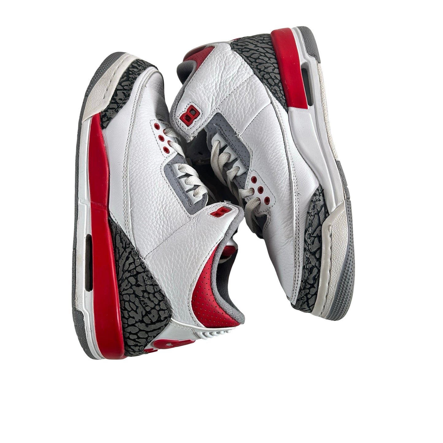 DM0967 160 Jordan 3 Retro Fire Red (2022) (GS) [USED] - 6.5 Y (Used)