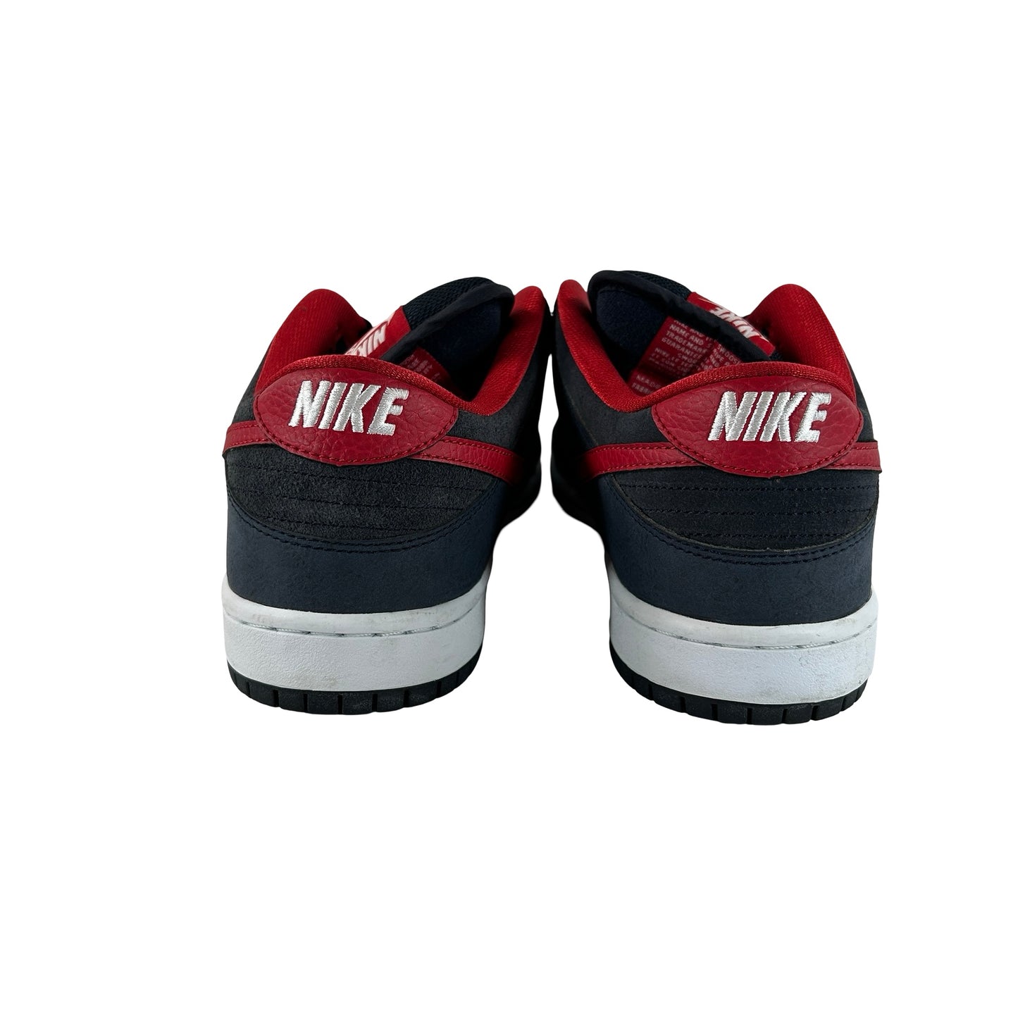 304292 461 Nike SB Dunk Low Dark Obsidian Gym Red [USED] - 10M (Used) (No Box)