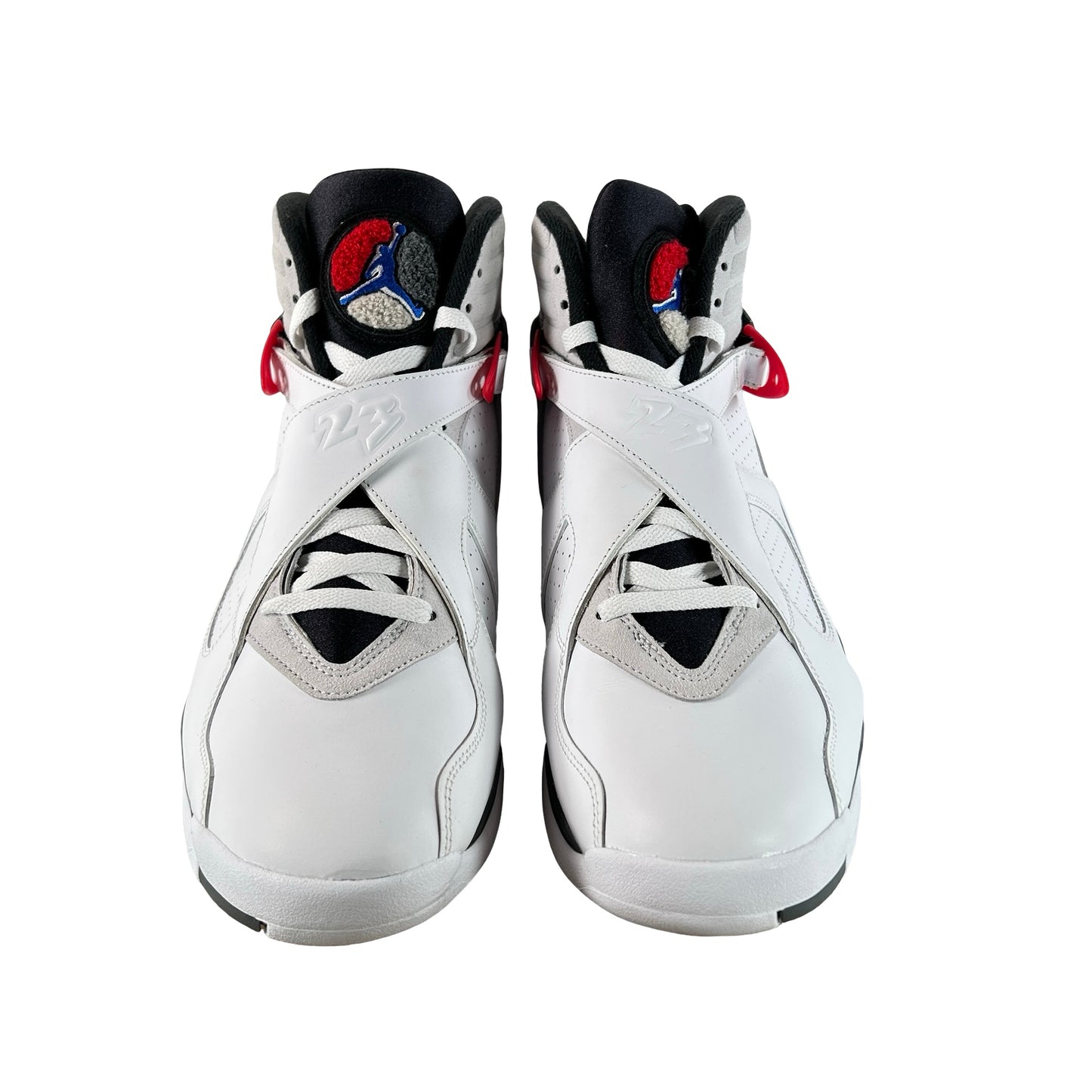 305381 100 Jordan 8 Retro White True Red (2025) [USED] - 13 M (Used2)
