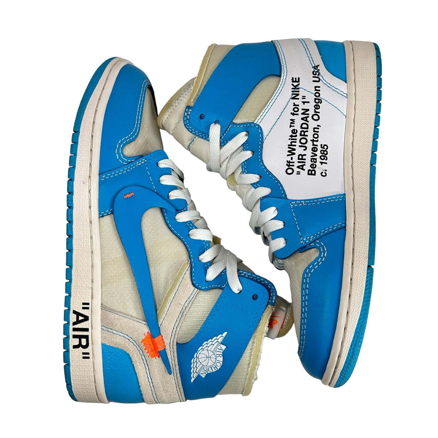 AQ0818 148 Jordan 1 Retro High Off-White UNC [USED] - 8 M (Used)