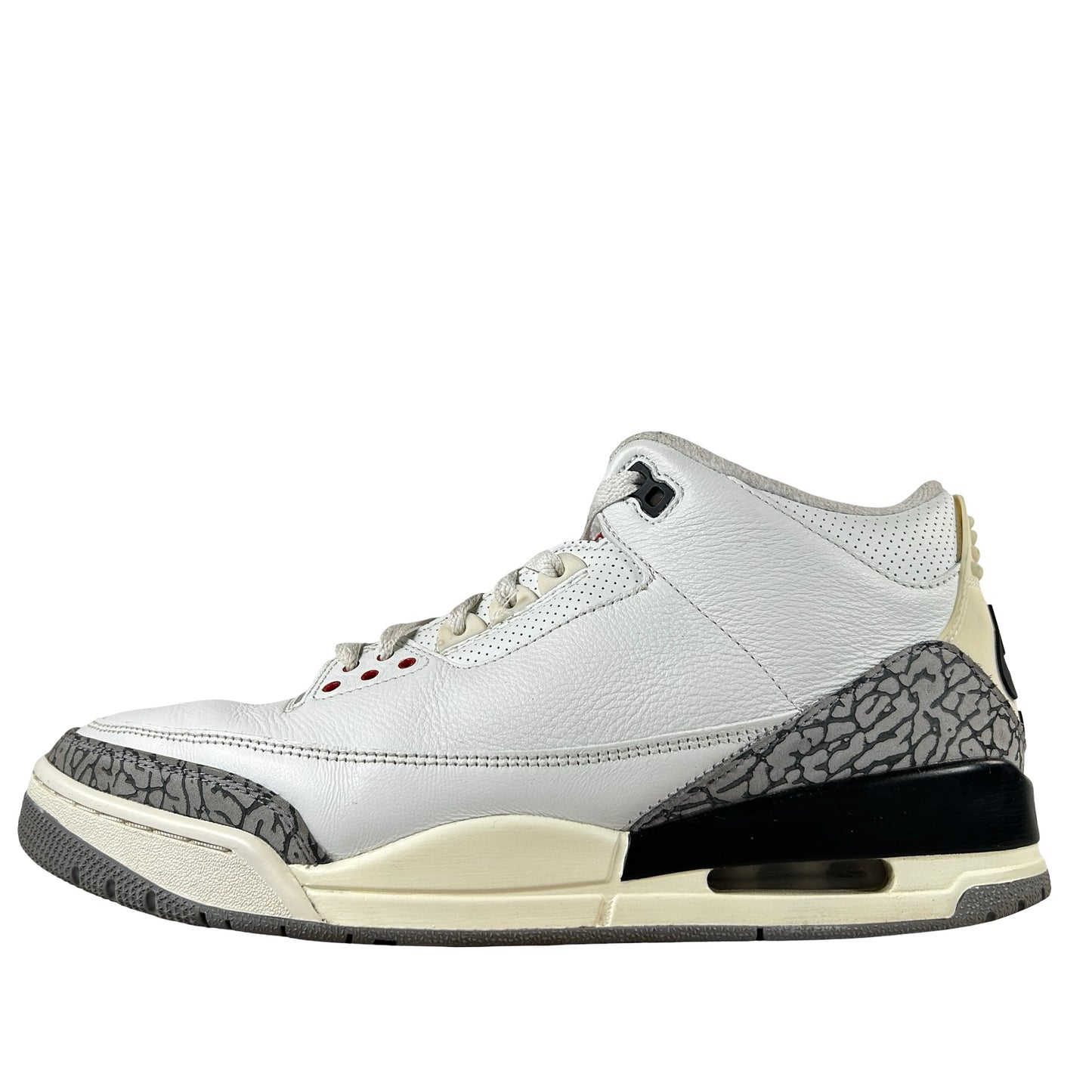DN3707 100 Jordan 3 Retro White Cement Reimagined [USED] - 12 M (Used8)
