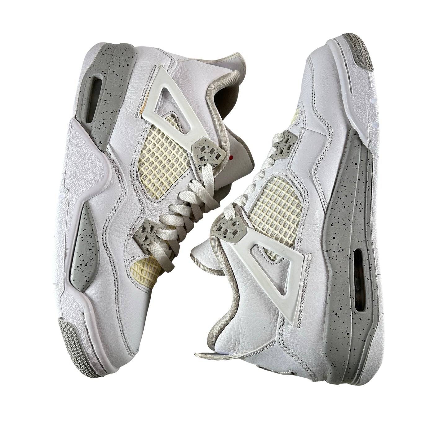 DJ4699 100 Jordan 4 Retro White Oreo (2021) (GS) [USED] - 7Y (Used3)