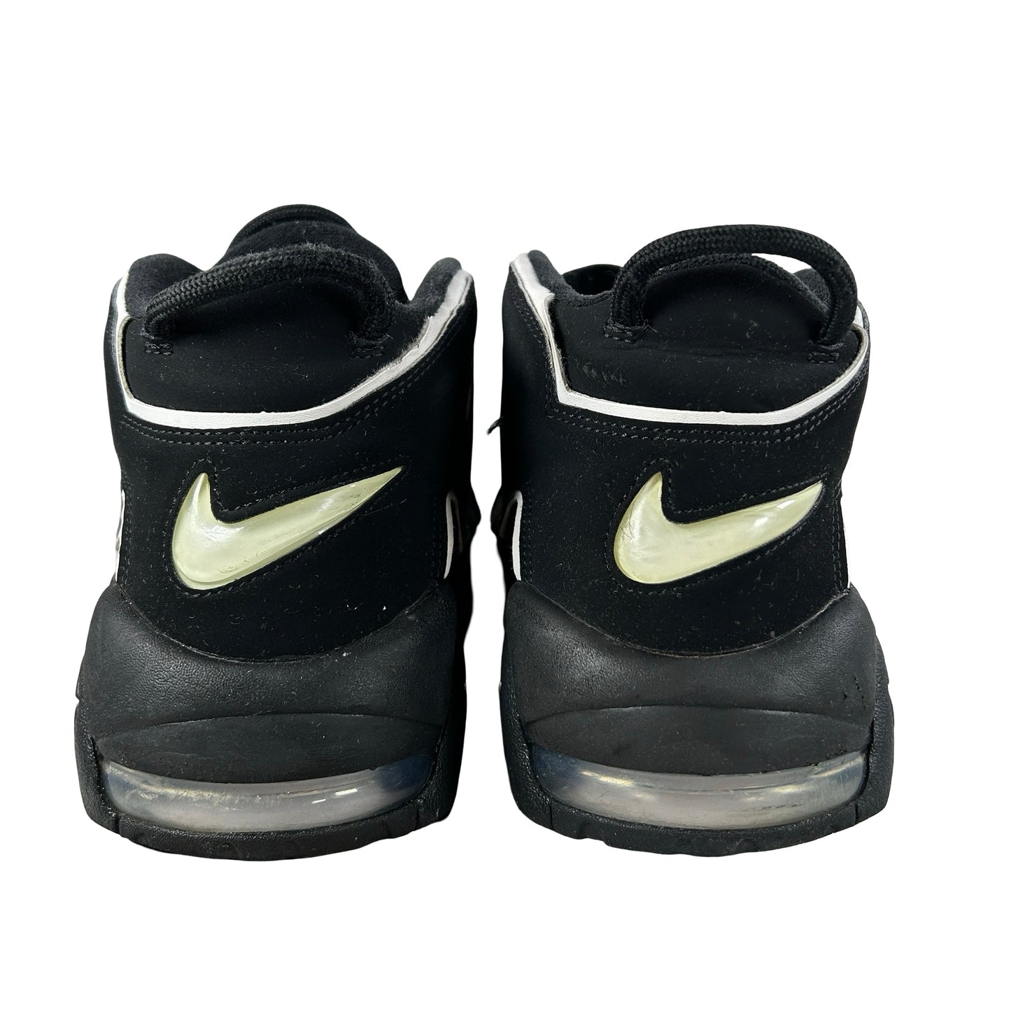 414962 002 Nike Air More Uptempo Black White [USED] - 11.5 M (Used) (Replace Box)