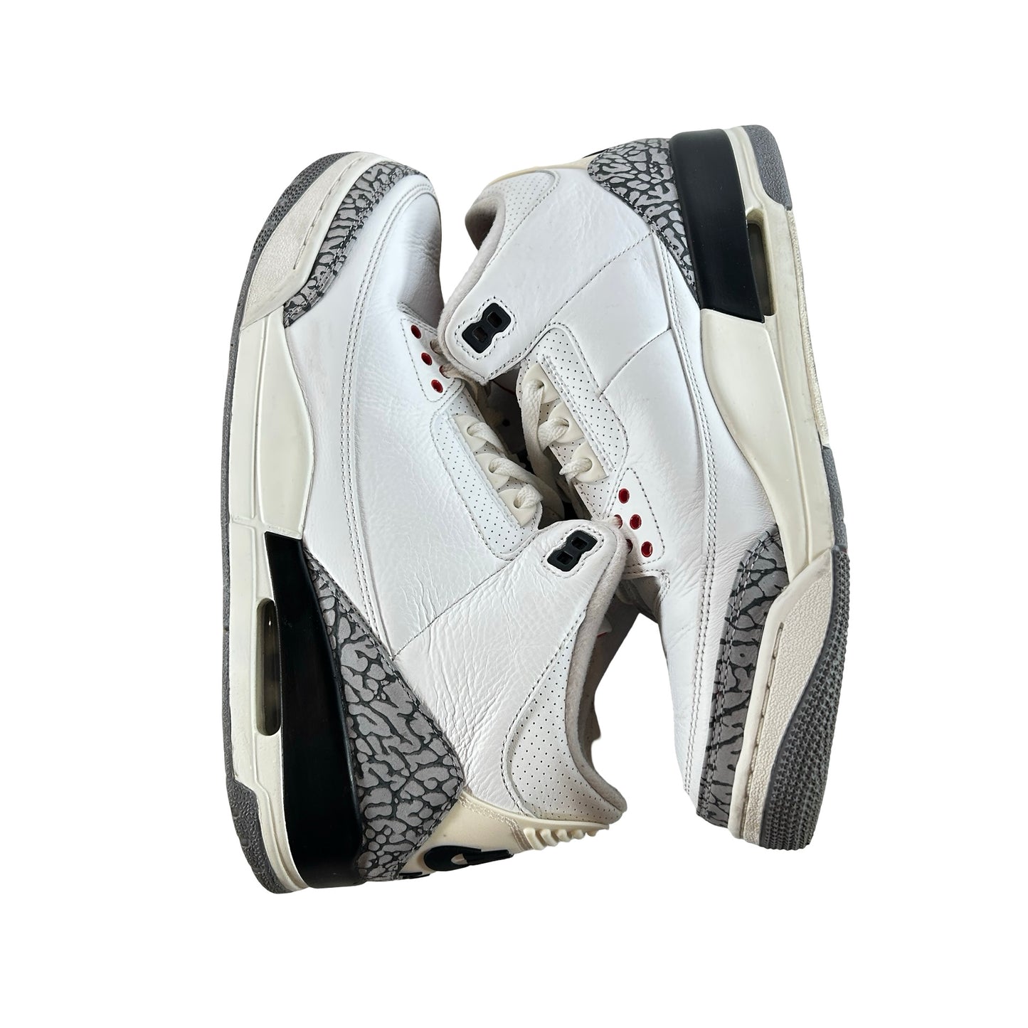 DN3707 100 Jordan 3 Retro White Cement Reimagined [USED] - 10 M (Used31)