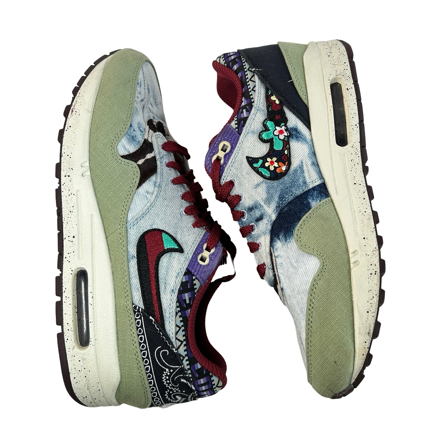 DN1803 300 Nike Air Max 1 Concepts Denim Oliva Lona