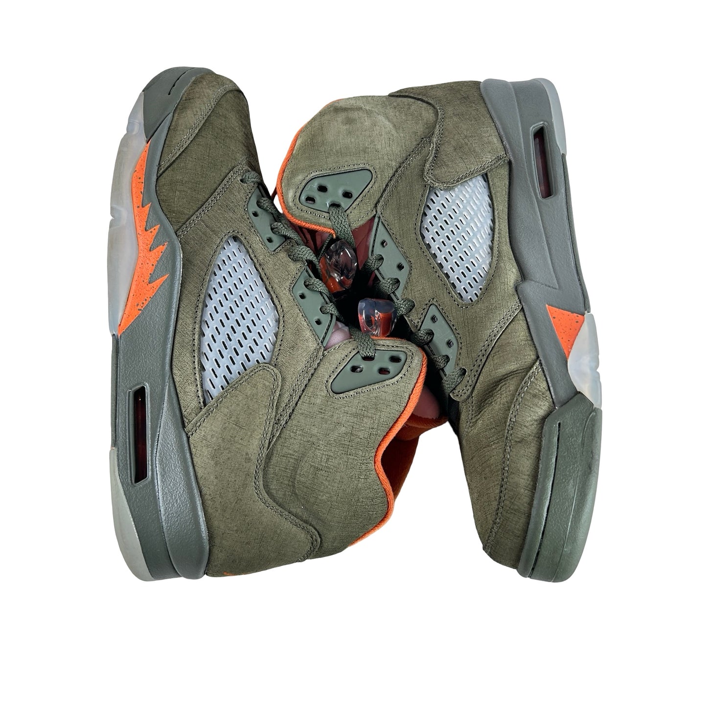 DD0587 308 Jordan 5 Retro Olive (2024) [USED] - 10.5 M (Used2)