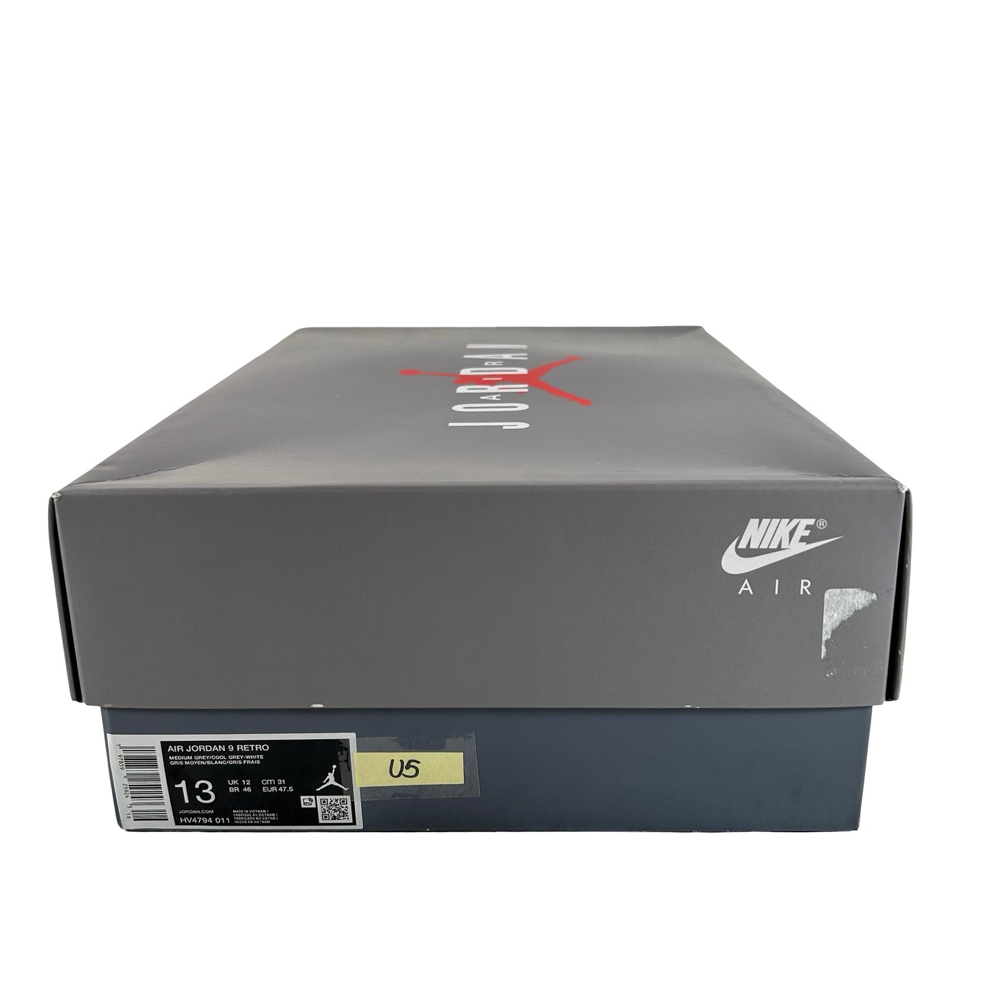 HV4794 011 Jordan 9 Retro Cool Grey (2025) [USED] - 13 M (Used5)