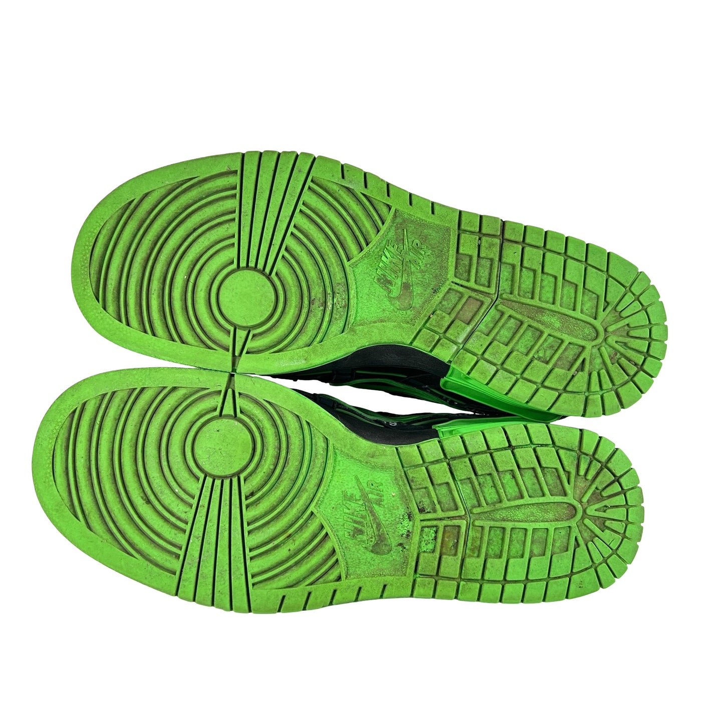 CU6015 001 Nike Air Rubber Dunk Off-White Green Strike [USED] - 11.5 M (Used)