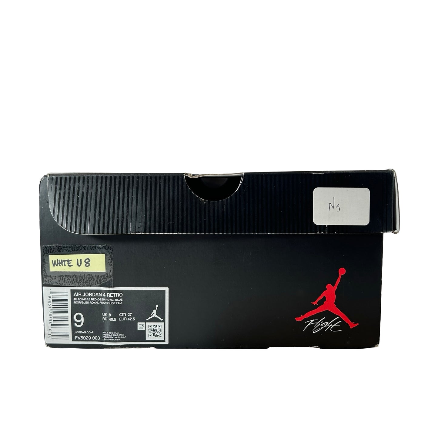 FV5029 003 Jordan 4 Retro Rare Air (White Lettering) [USED] - 9 M (Used8)