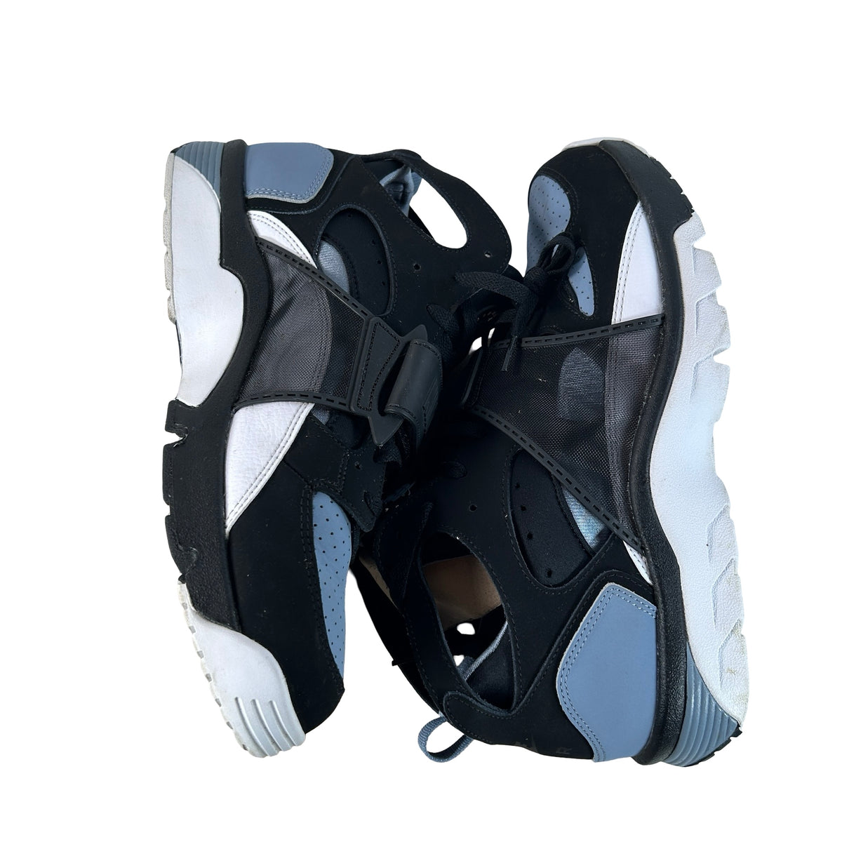 IH4470 001 Nike Air Trainer Huarache Cool Blue Black [USED] - 13 M (Used)