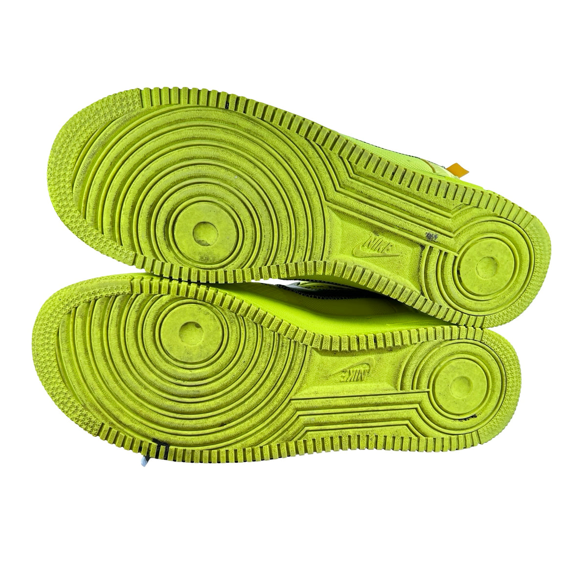 AO4606 700 Nike Air Force 1 Low Off-White Volt [USED] - 11 M (Used) (No Box)