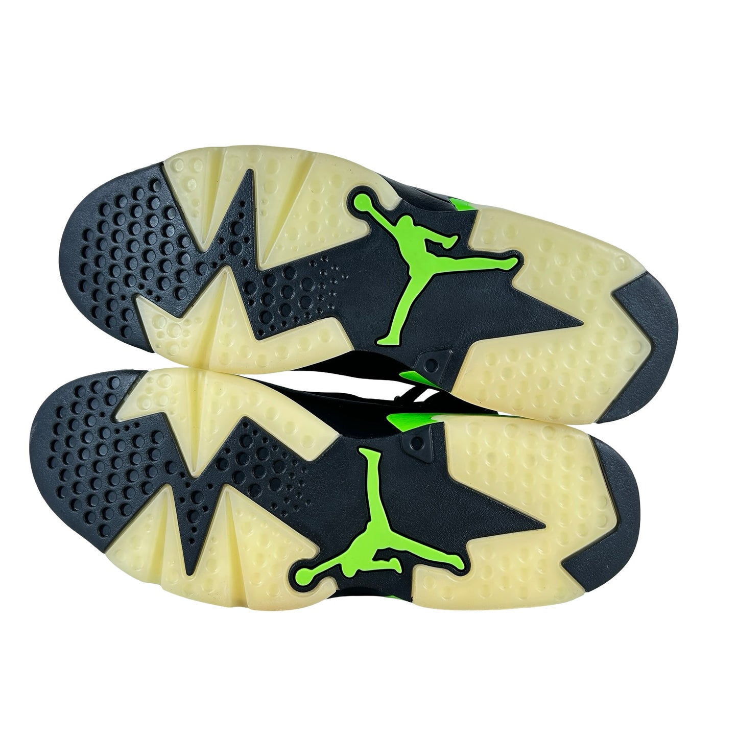 CT8529 003 Air Jordan 6 Retro Electric Green - 9.5 M (Yellowing)
