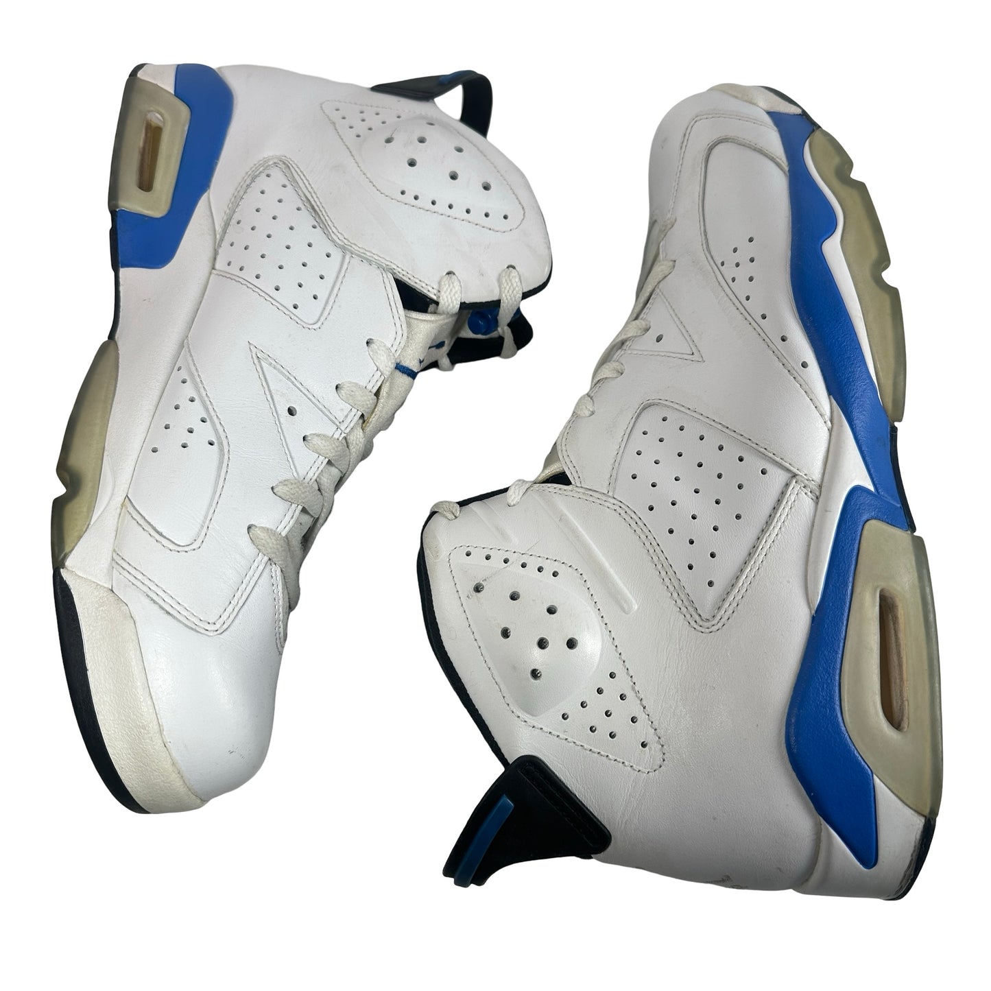 384664 107 Jordan 6 Retro Sport Blue (2014) [USED] - 14 M (Used) (No Box)