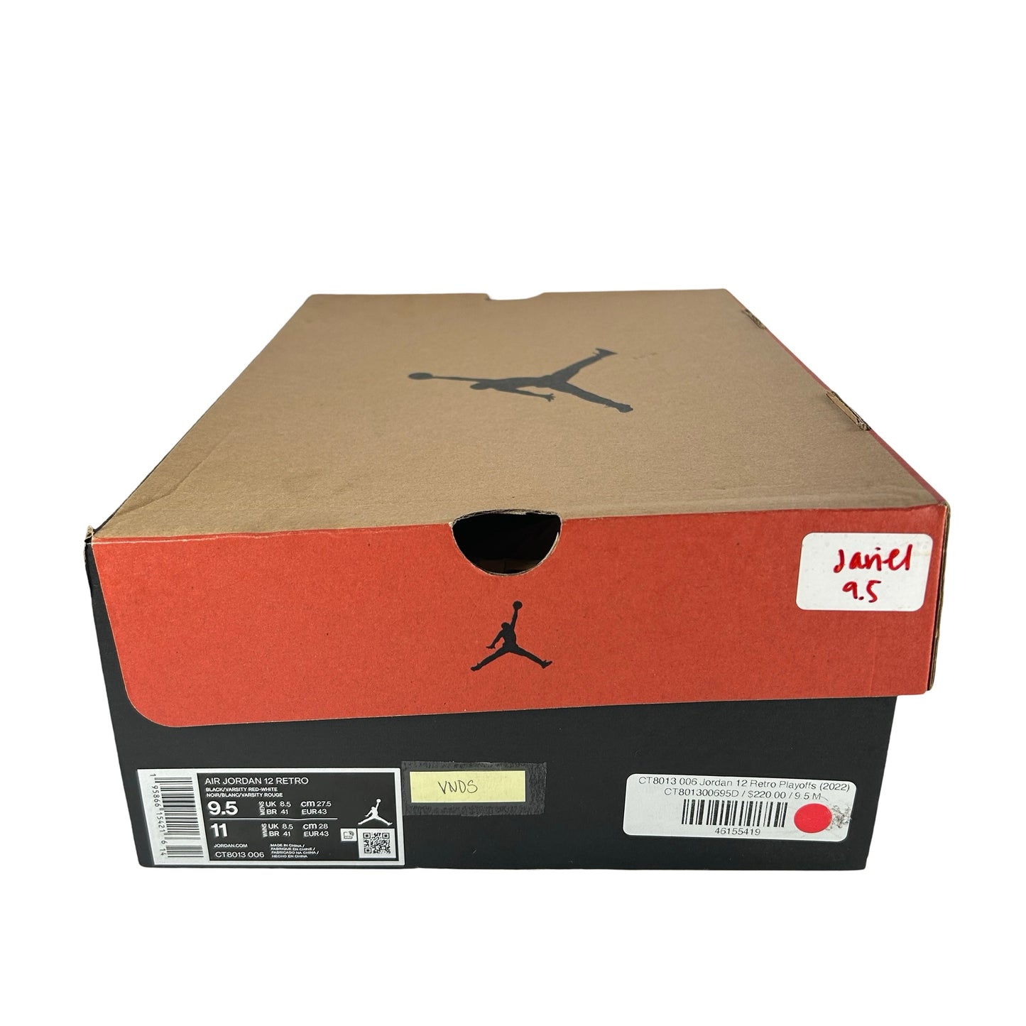 CT8013 006 Jordan 12 Retro Playoffs (2022) [USED] - 9.5 M (VNDS)