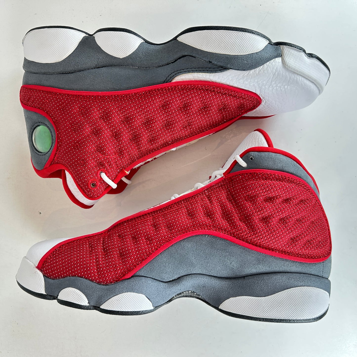 884129 600 Jordan 13 Retro Gym Red Flint Grey (GS) [USED] - 7 Y (VNDS) (No Box)