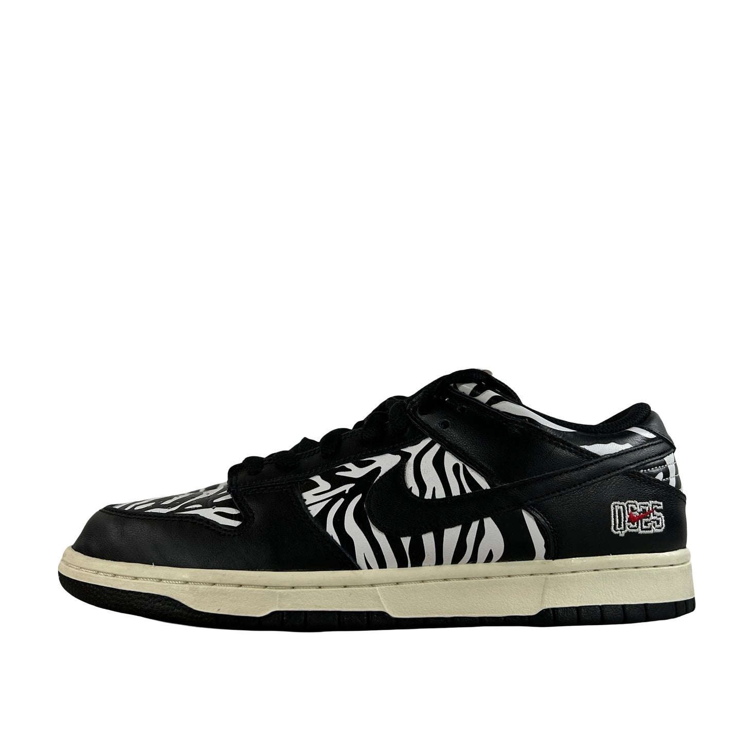 DM3510 001 SB Dunk Low Quartersnacks Zebra [USED] - 10.5 (Used)
