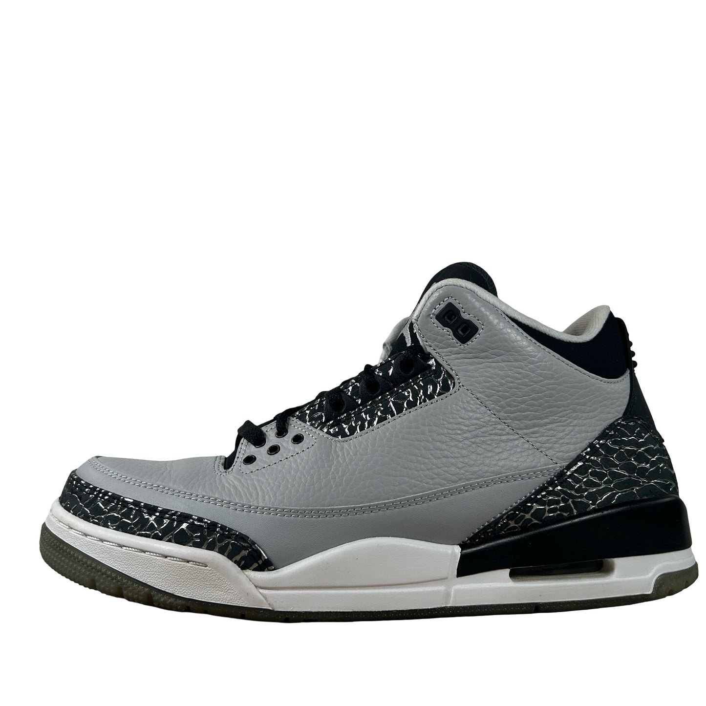 136064 004 Jordan 3 Retro Wolf Grey [USED] - 10.5 M (Used2)
