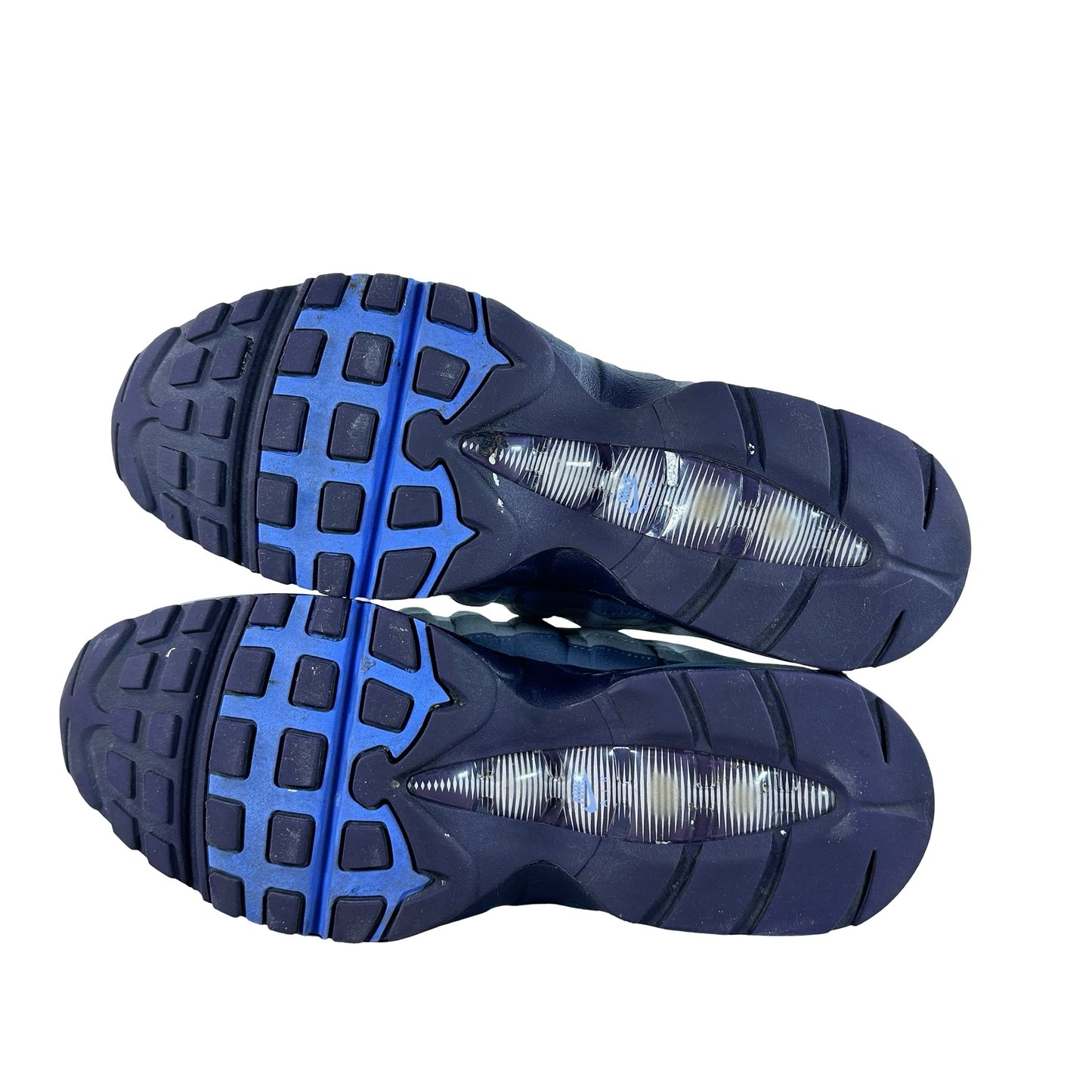 HM4740 009 Nike Air Max 95 OG Big Bubble Photon Dust Purple Dynasty [USED] - 9.5 M (Used)