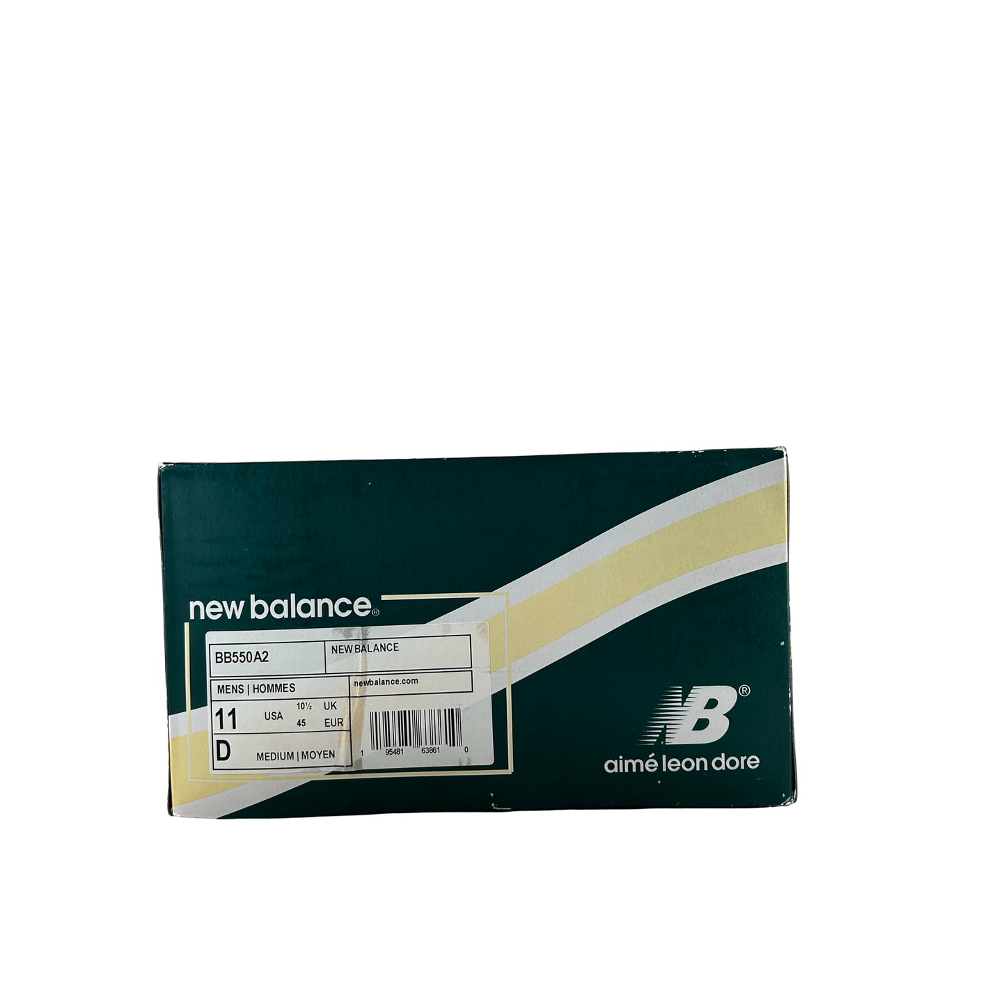 BB550A2 Aime Leon Dore New Balance 550 Natural Green [USED] - 11 M (Used)