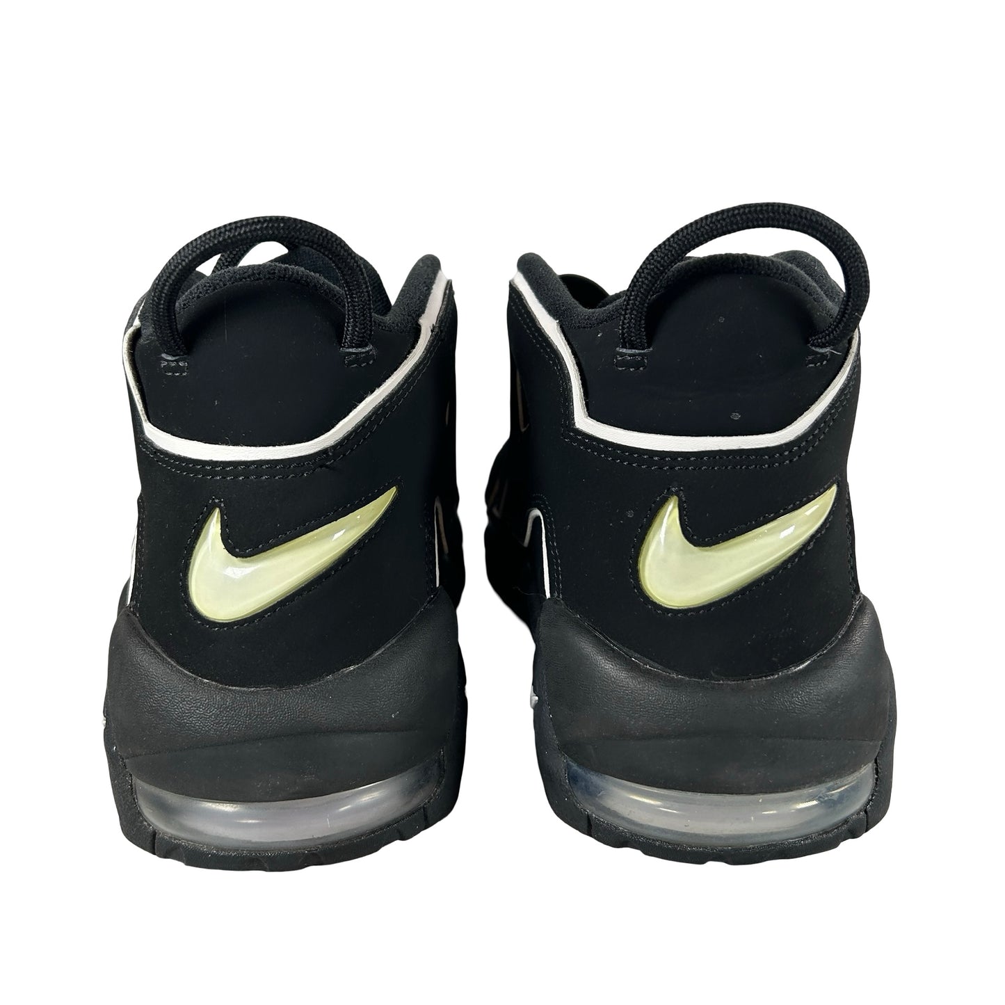 414962 002 Nike Air More Uptempo Black White [USED] - 12 M (Used)