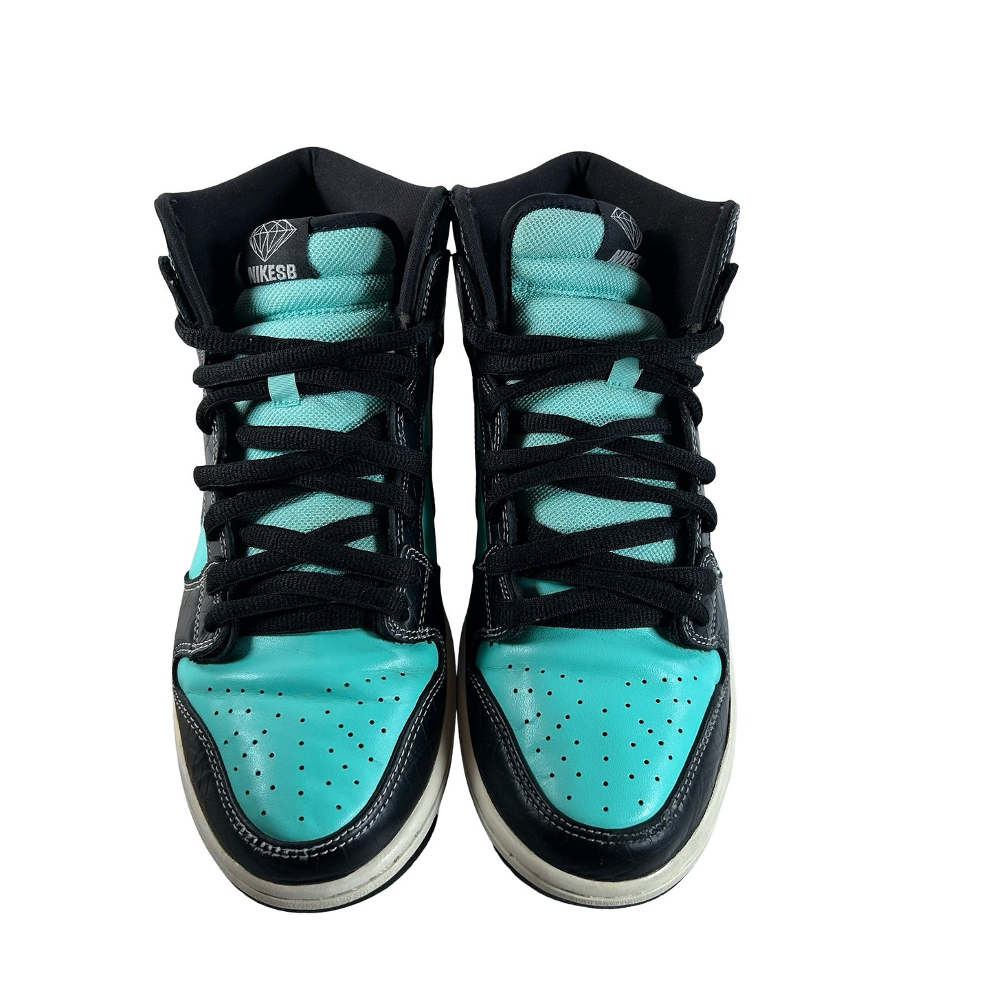 653599 400 Nike SB Dunk High Diamond Supply Co. Tiffany [USED] - 9.5 M (Used)