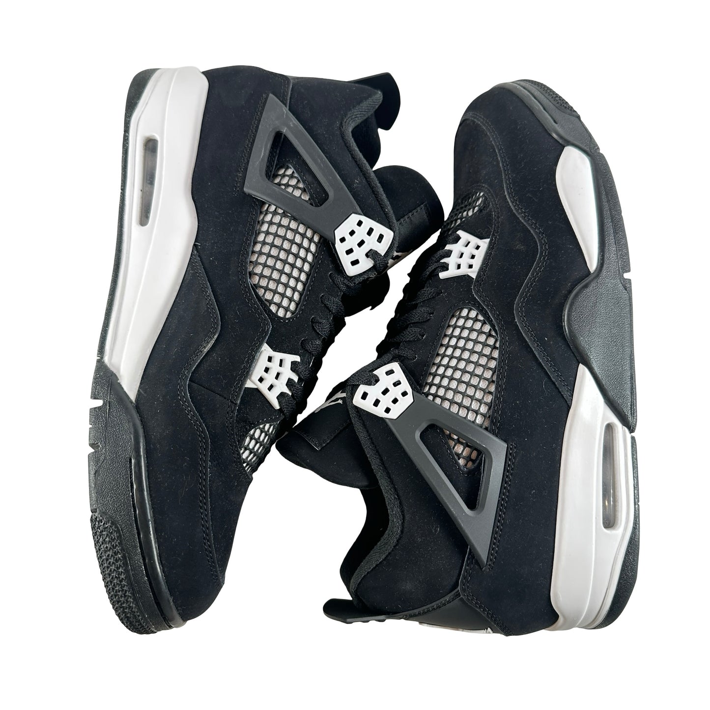 FQ8138 001 Air Jordan 4 Retro White Thunder [USED] - 12 M (Used3)