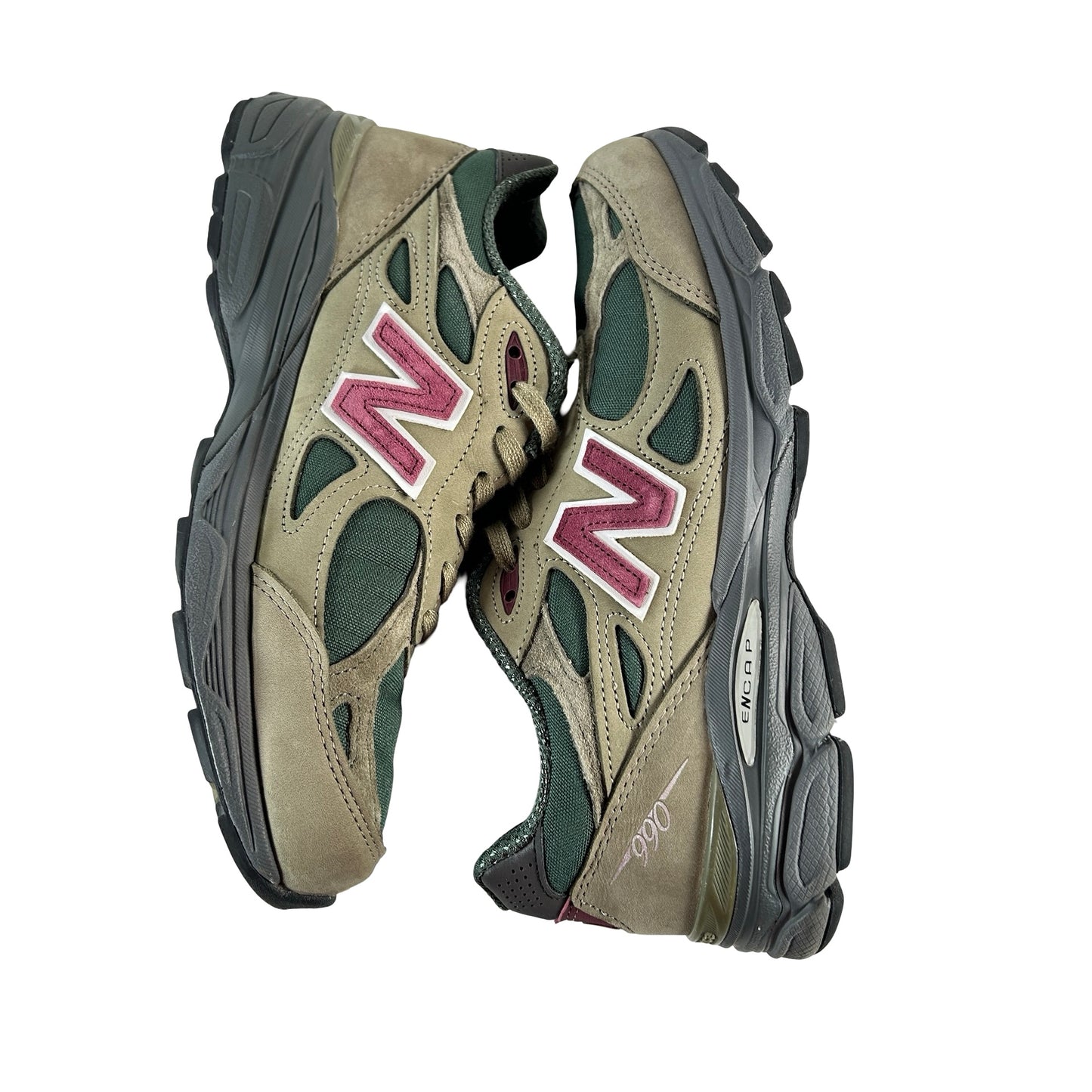 M990GP3 New Balance 990v3 MiUSA Teddy Santis Verde Púrpura