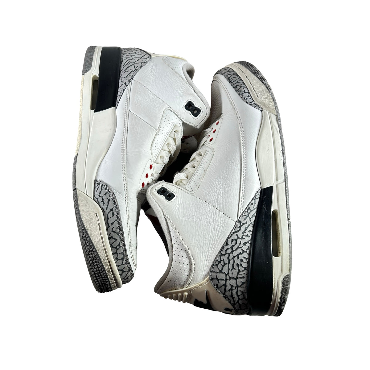 DN3707 100 Jordan 3 Retro White Cement Reimagined [USED] - 11 M (Used35)