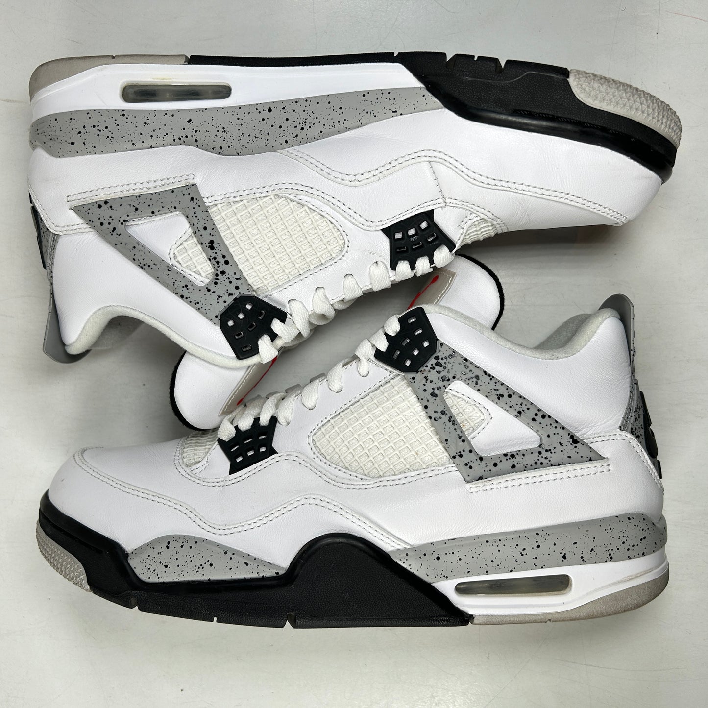 840606 192 Jordan 4 Retro White Cement (2016) [USED] - 10 M (Used3)