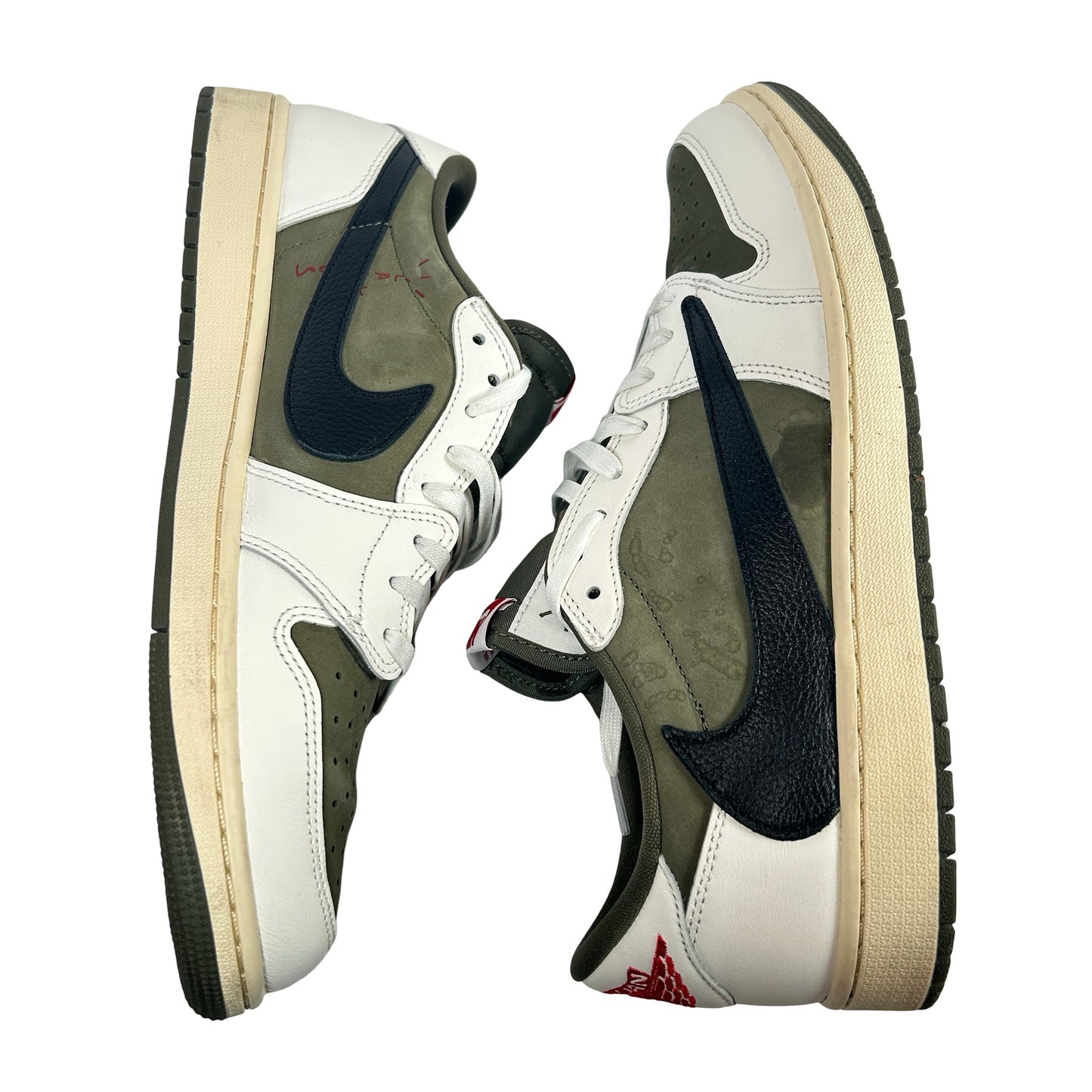 DM7866 200 Jordan 1 Retro Low OG SP Travis Scott Medium Olive [USED] - 13 (Used)