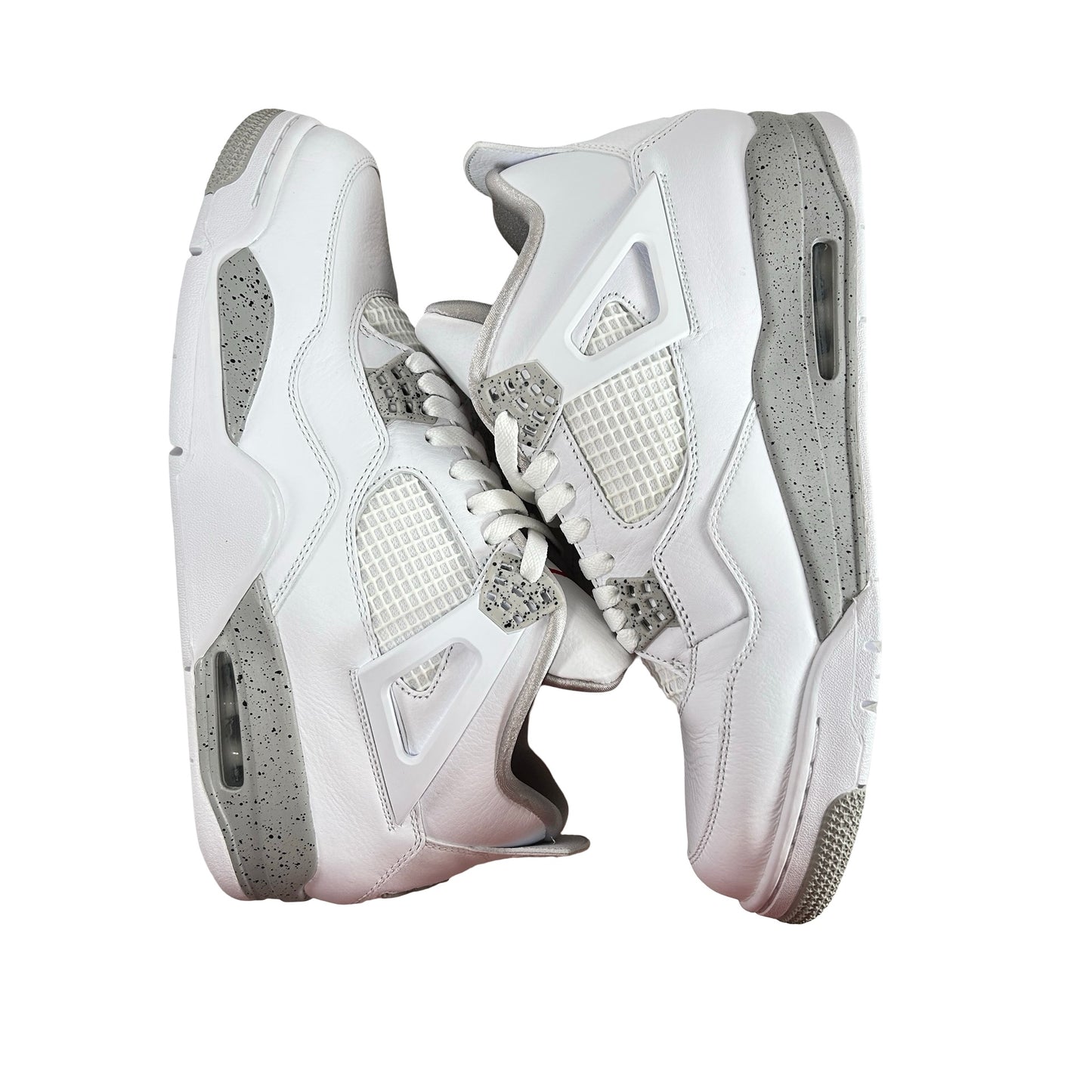CT8527 100 Jordan 4 Retro White Oreo [CONDITIONAL] - 12 M (Slight Yellowing Right Net)