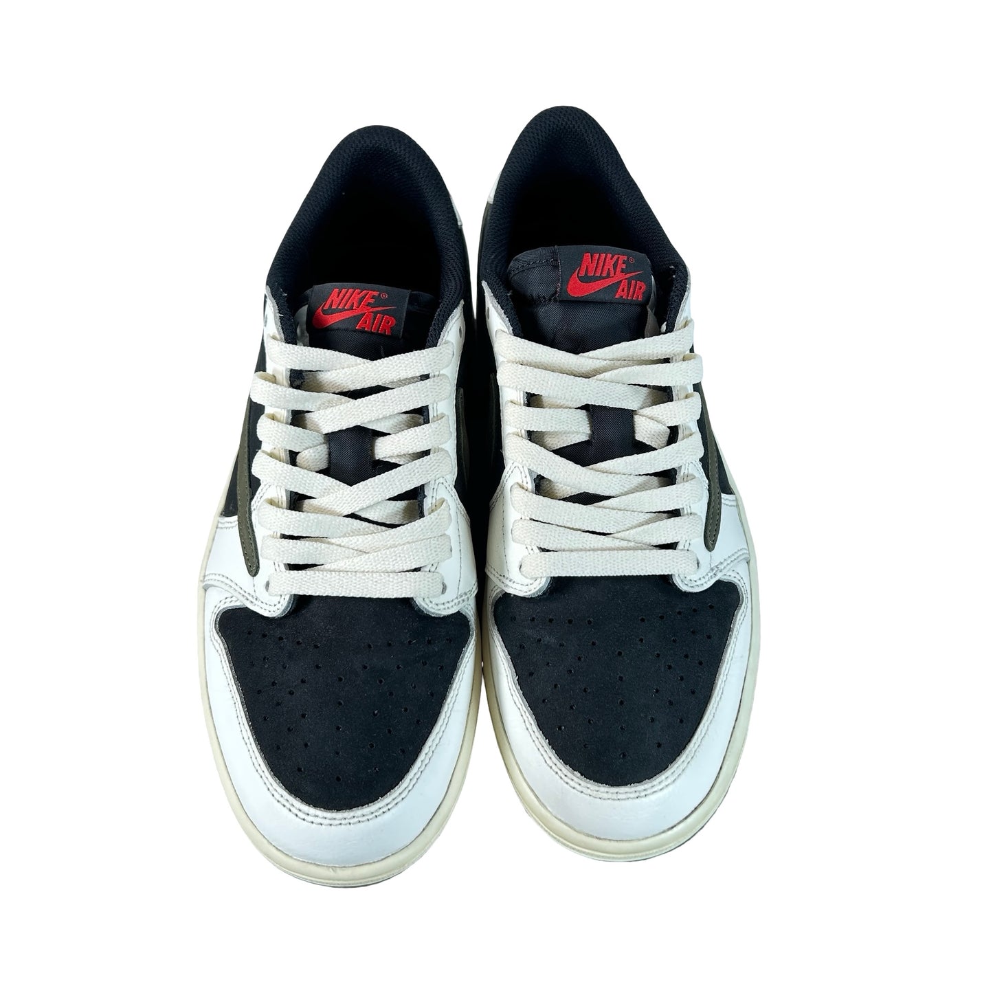DZ4137 106 Jordan 1 Retro Low OG SP Travis Scott Olive (W) [USED] - 9 W (Used) (No Box)
