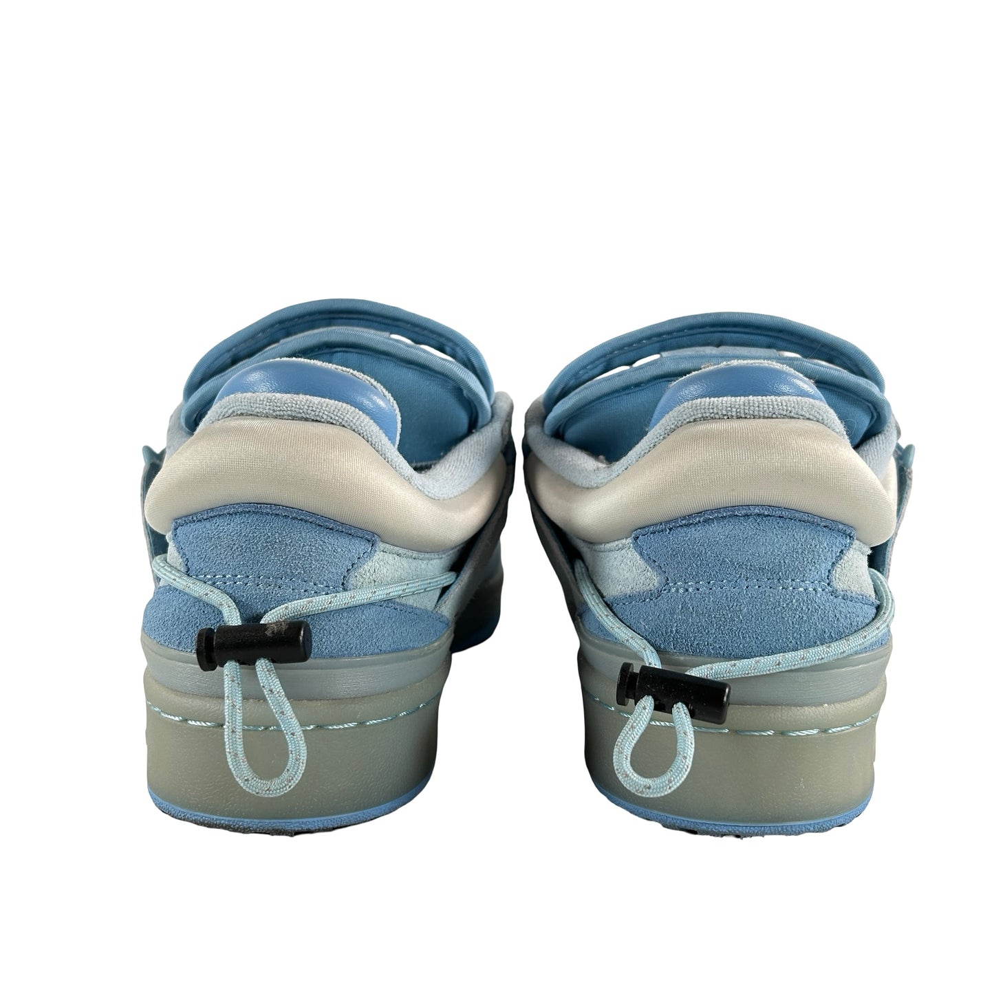 GY9693 adidas Forum Buckle Low Bad Bunny Blue Tint [USED] - 8 M (Used2)