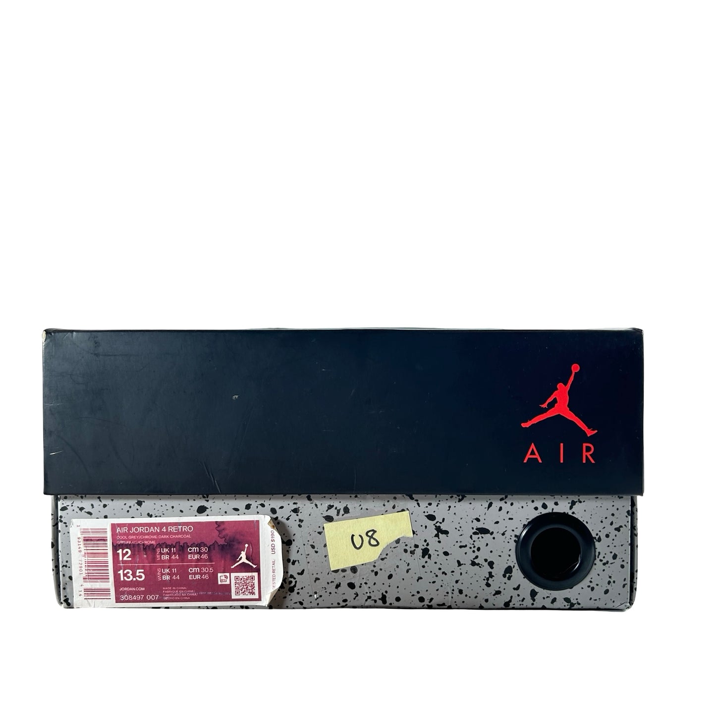 308497 007 Jordan 4 Retro Cool Grey (2019) [USED] - 12 M (Used8)