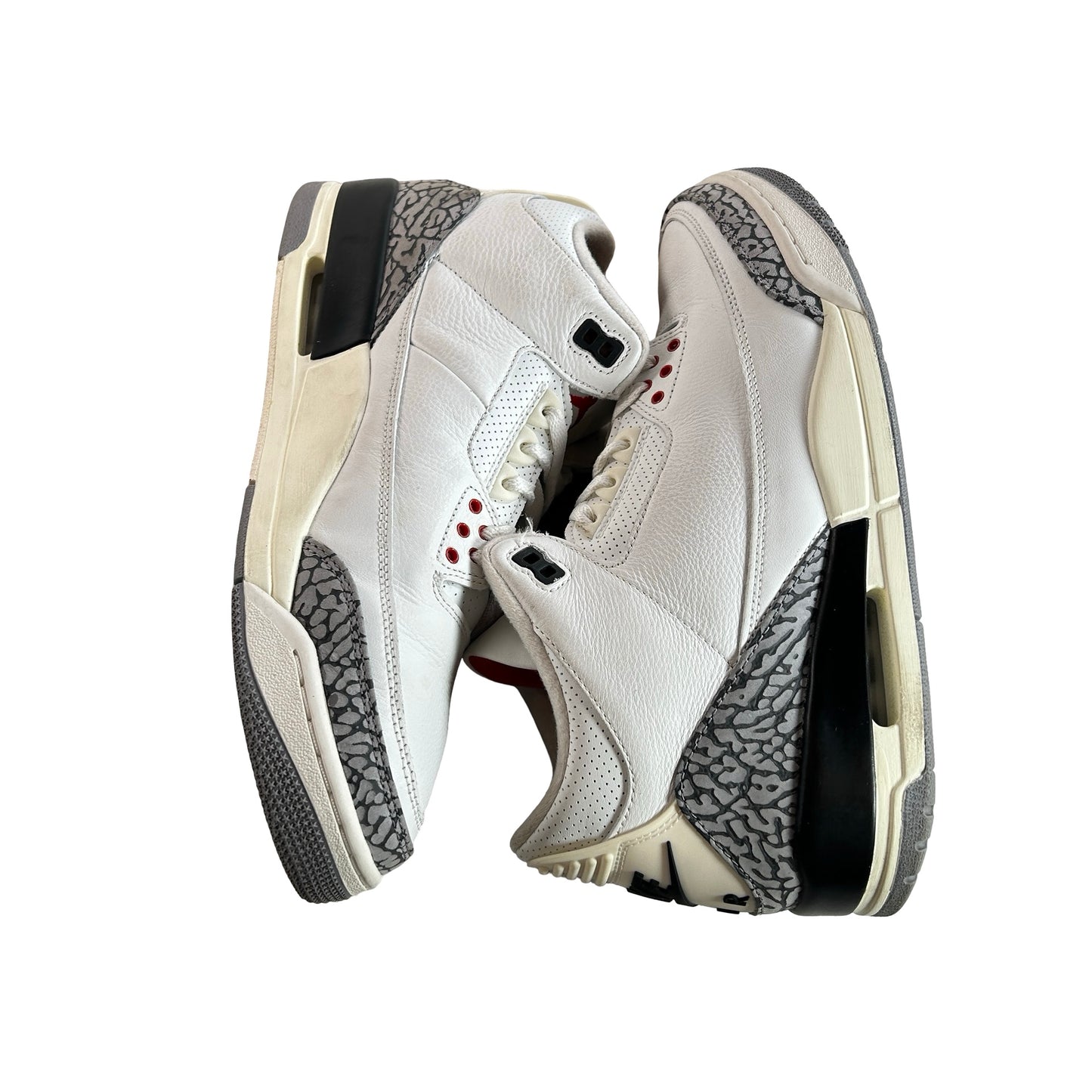 DN3707 100 Jordan 3 Retro White Cement Reimagined [USED] - 11 M (Used28)