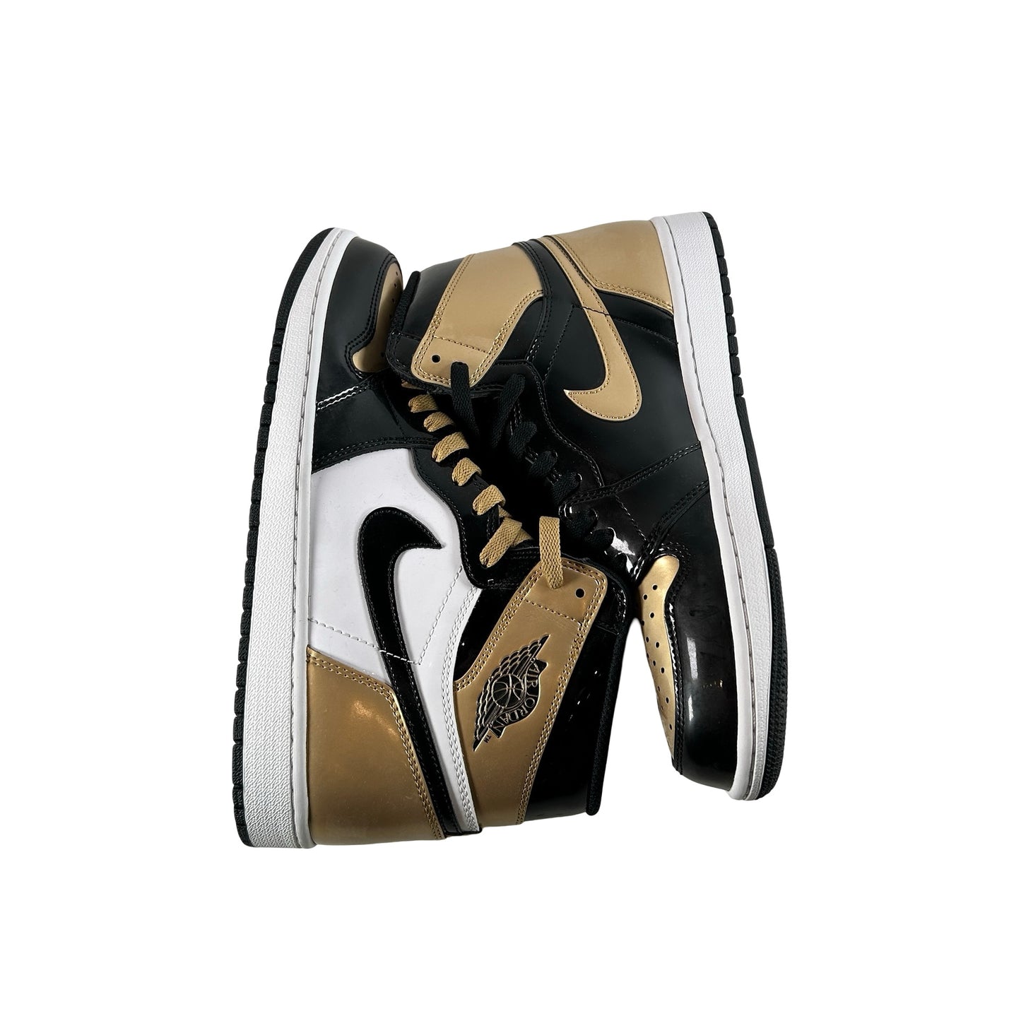 861428 007 Jordan 1 Retro High NRG Patent Gold Toe [CONDITIONAL] - 10 M (Ashy)