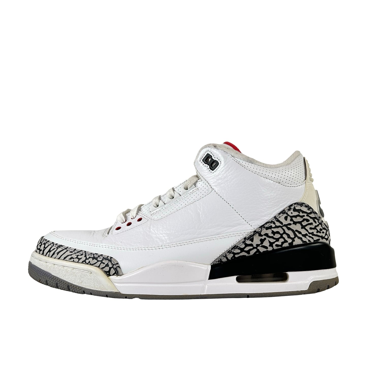 580775 160 Jordan 3 Retro White Cement '88 Dunk Contest (2013) - 11 M (Used) (No Box)