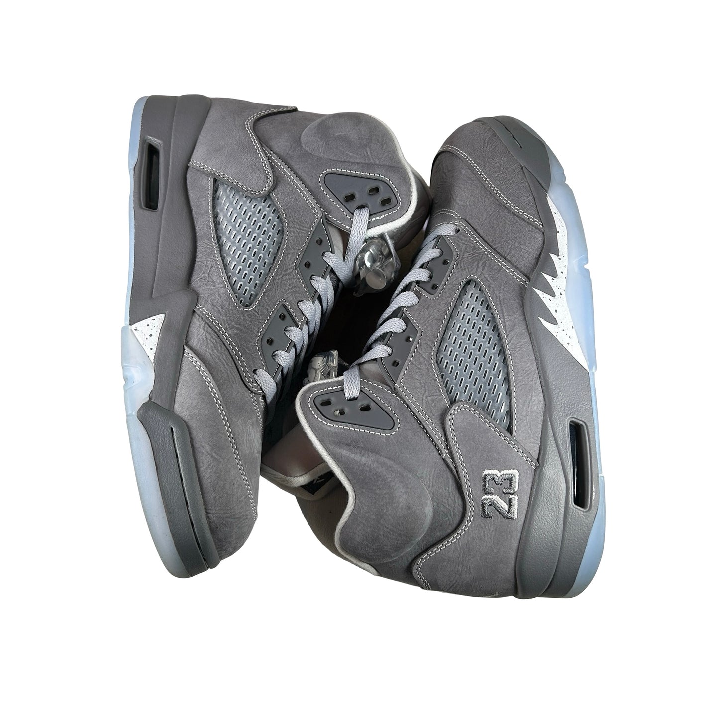 DD0587 002 Jordan 5 Retro Wolf Grey (2026) [USED] - 9 M (Used)