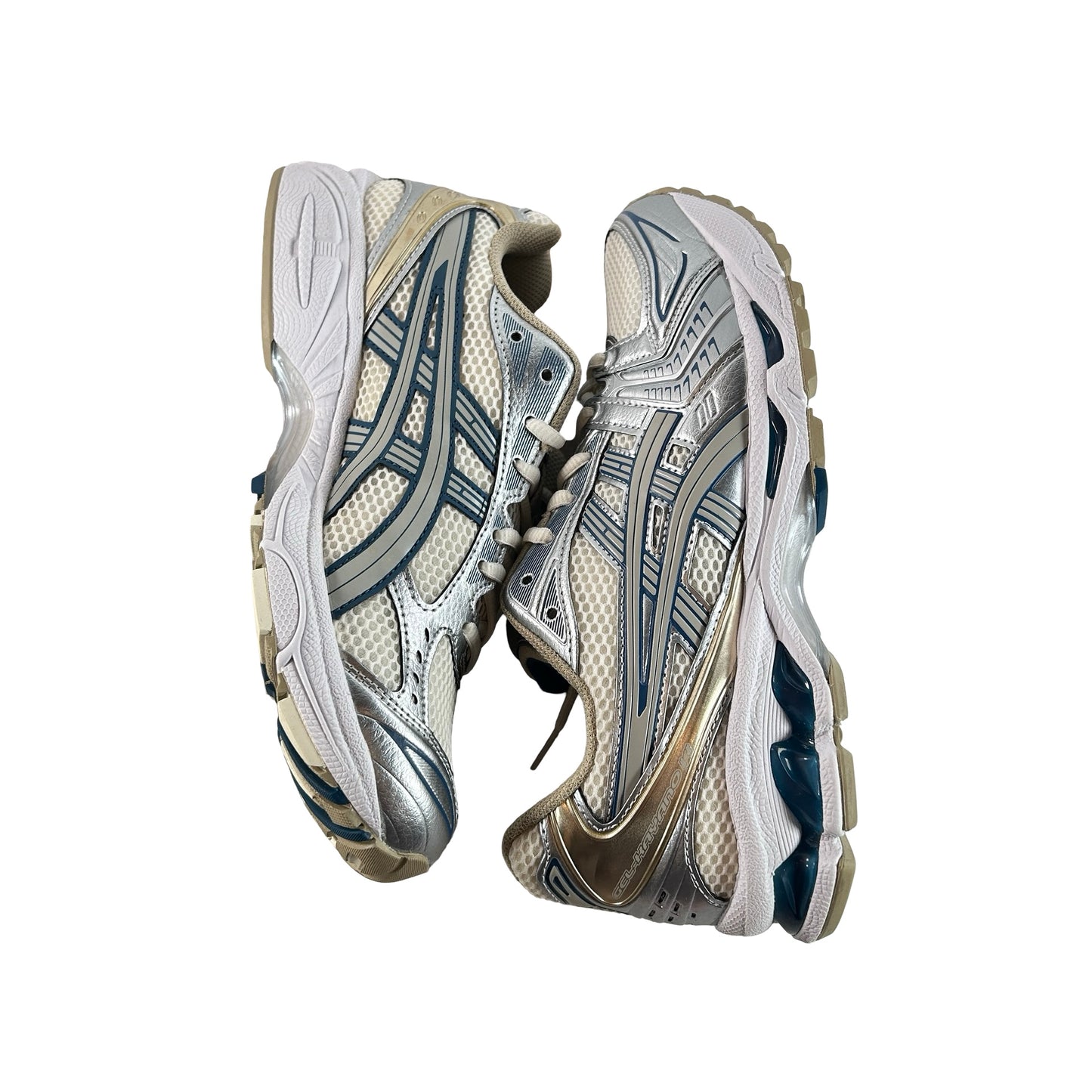 1201A019 105 ASICS Gel-Kayano 14 Cream Pure Silver Champagne [USED] - 8 M (Used2)