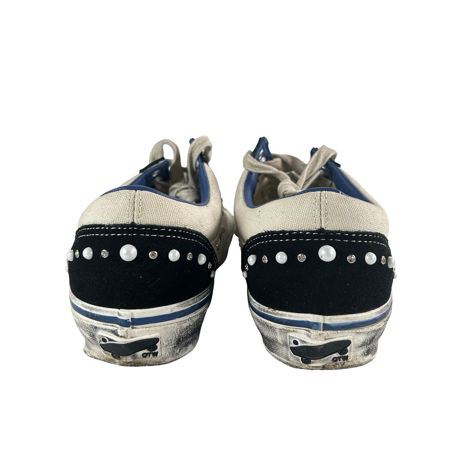 VN000S52FS8 Vans OTW Old Skool 36 Pearlized Pack Marshmallow White [USED] - 9 (Used)
