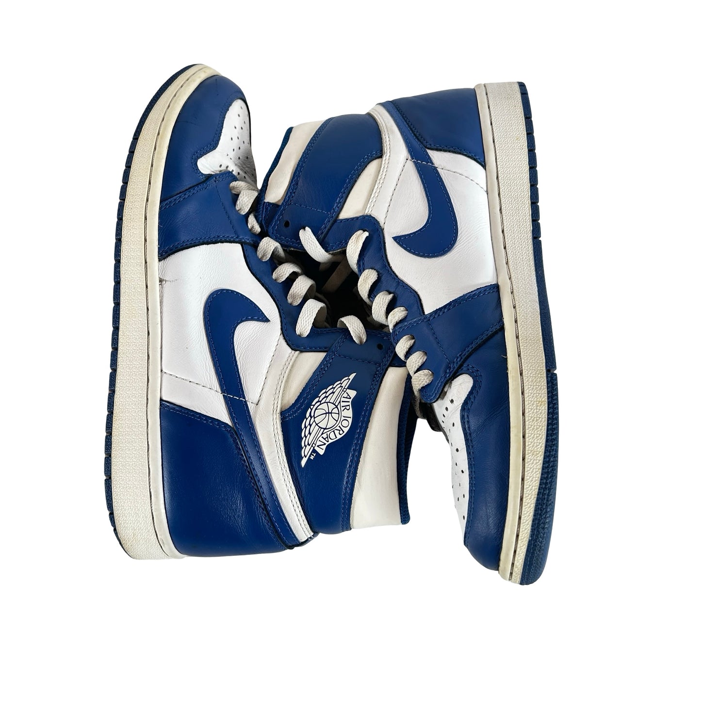 555088 127  Jordan 1 Retro Storm Blue [USED] - 10 M (Used) (No Box)